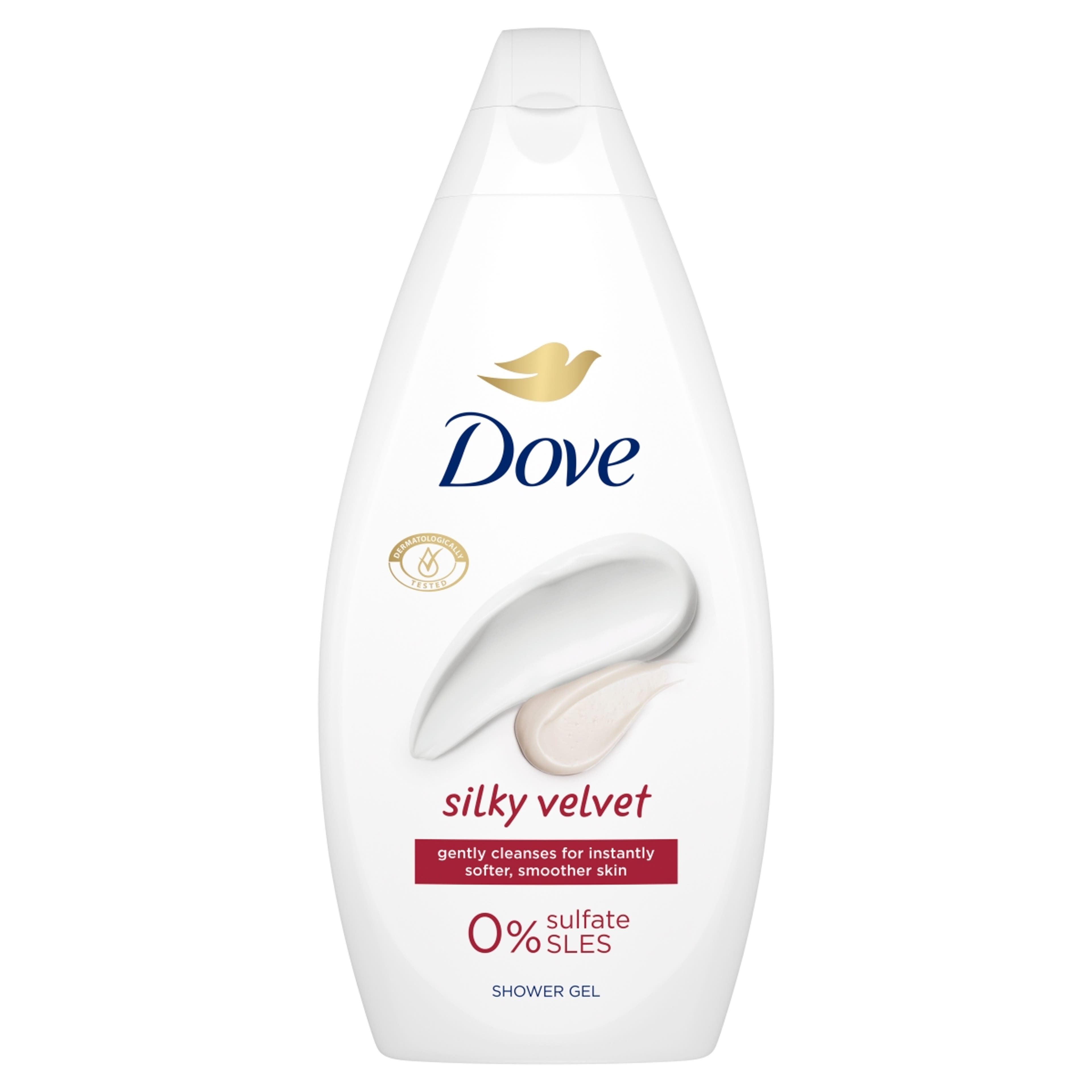 Dove Silky Velvet krémtusfürdő - 450 ml-1
