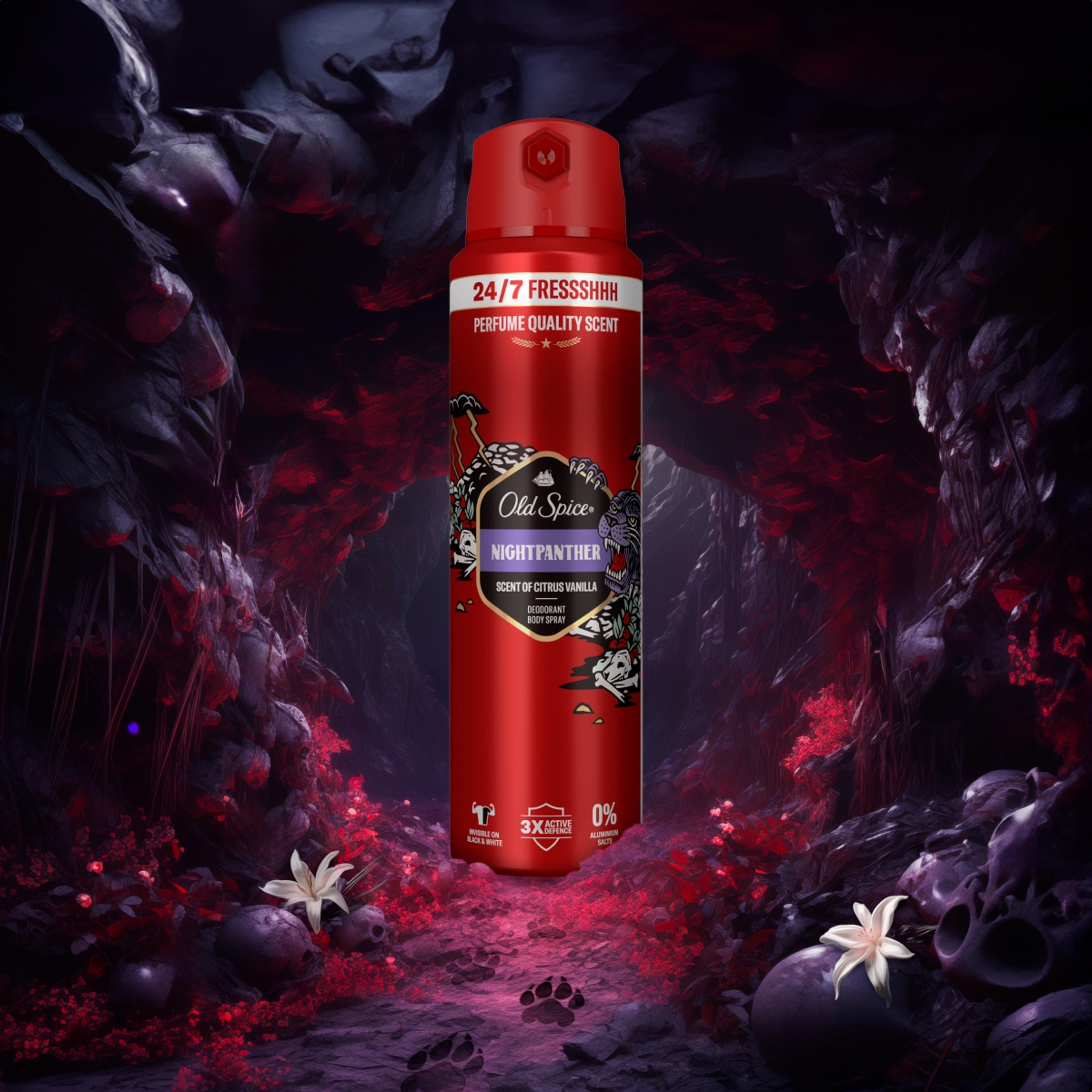 Old Spice Night Panther Deo Spray dezodor spray - 200 ml-7