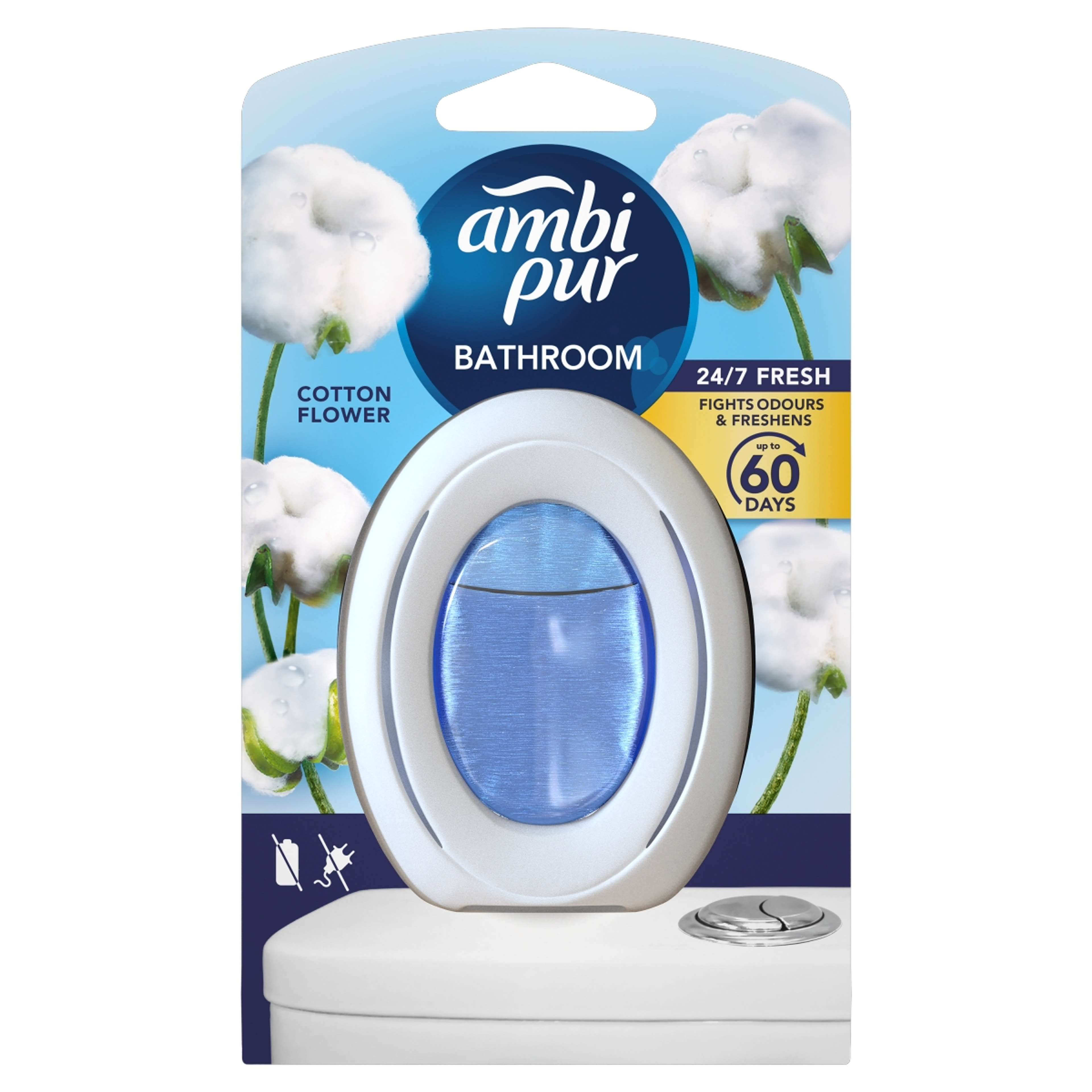 Ambi Pur Cotton fürdőszobai légfrissítő - 7,5 ml