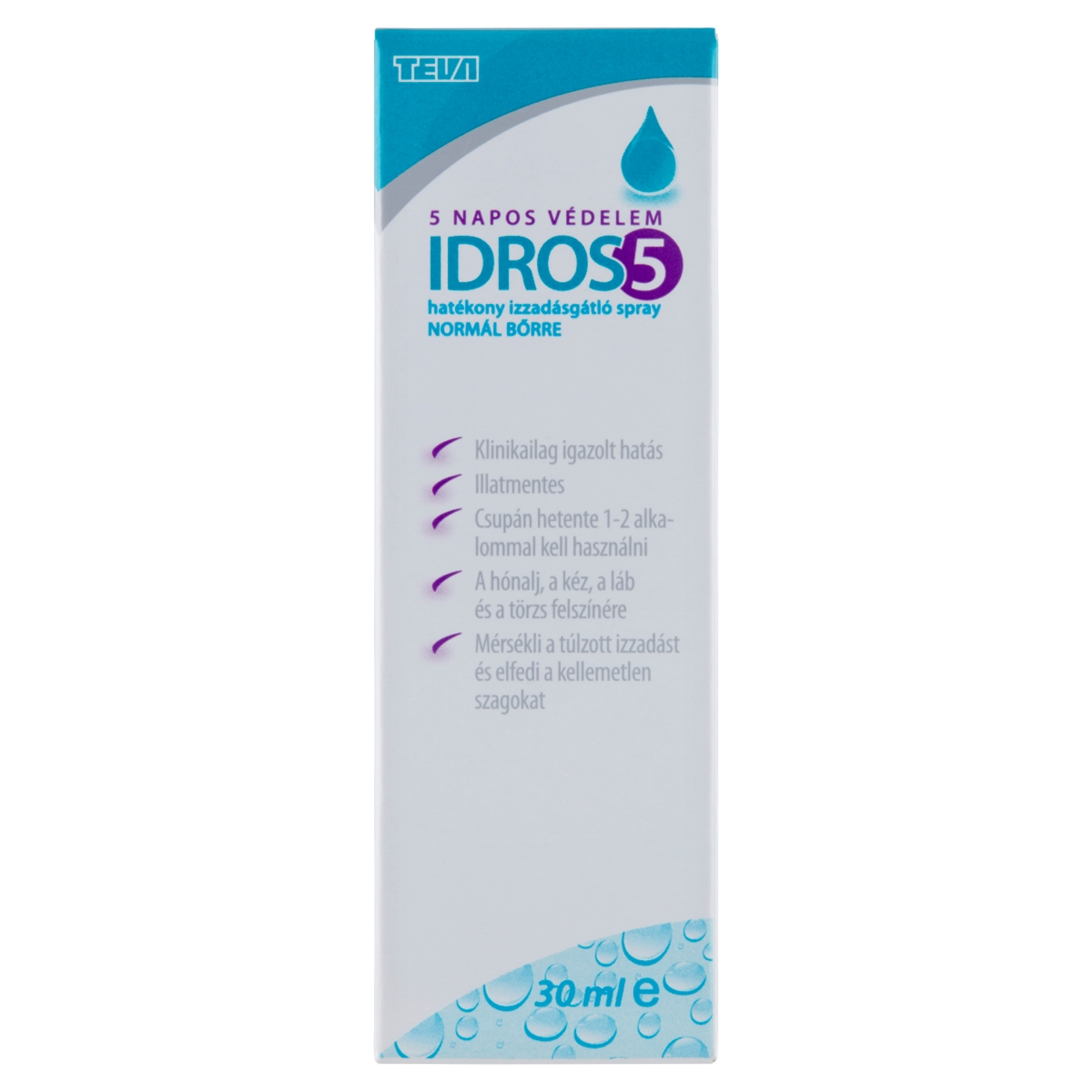 Idros5 izzadságátló spray - 30 ml-1