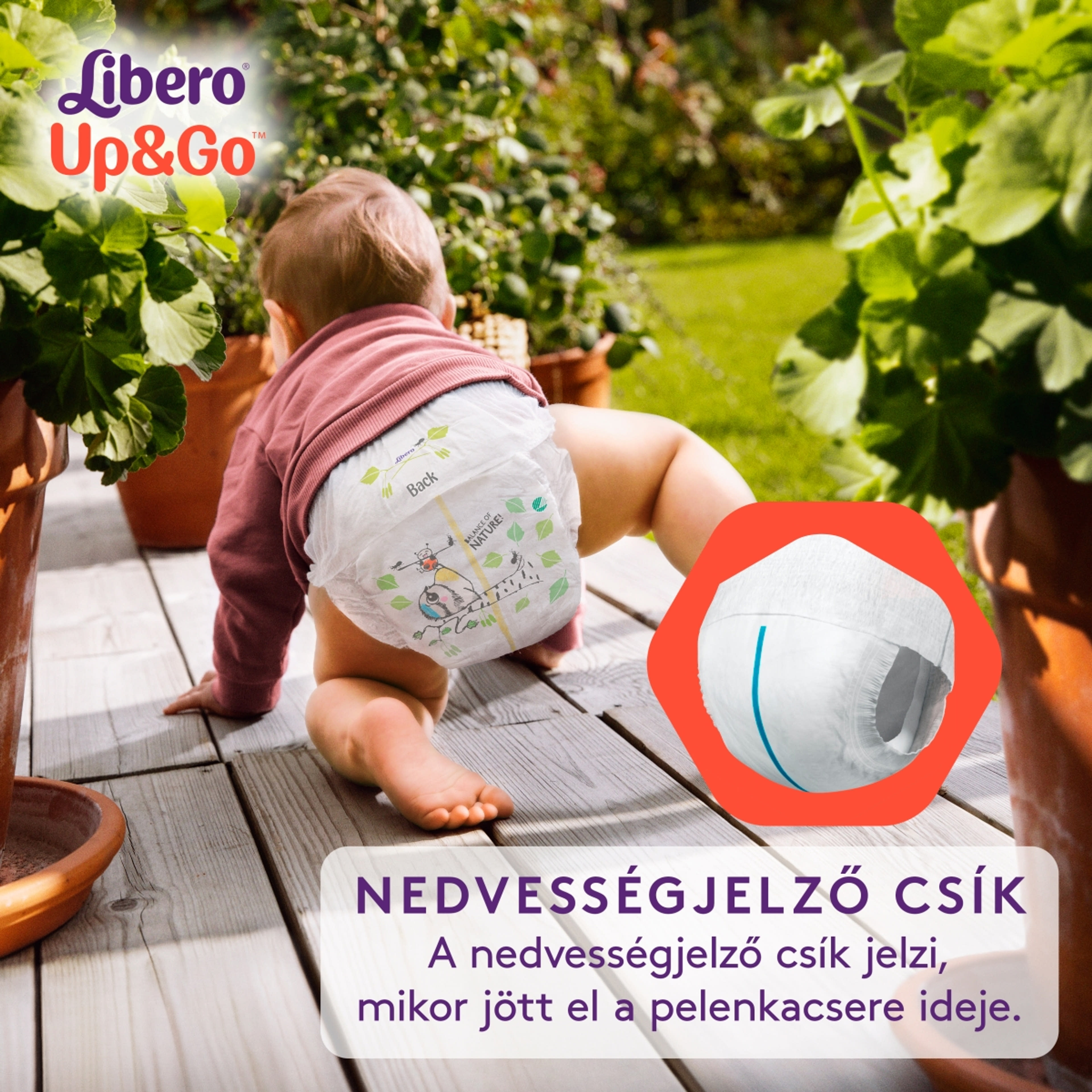 Libero Up&Go bugyipelenka, 4,-es 7-11 kg - 42 db-4