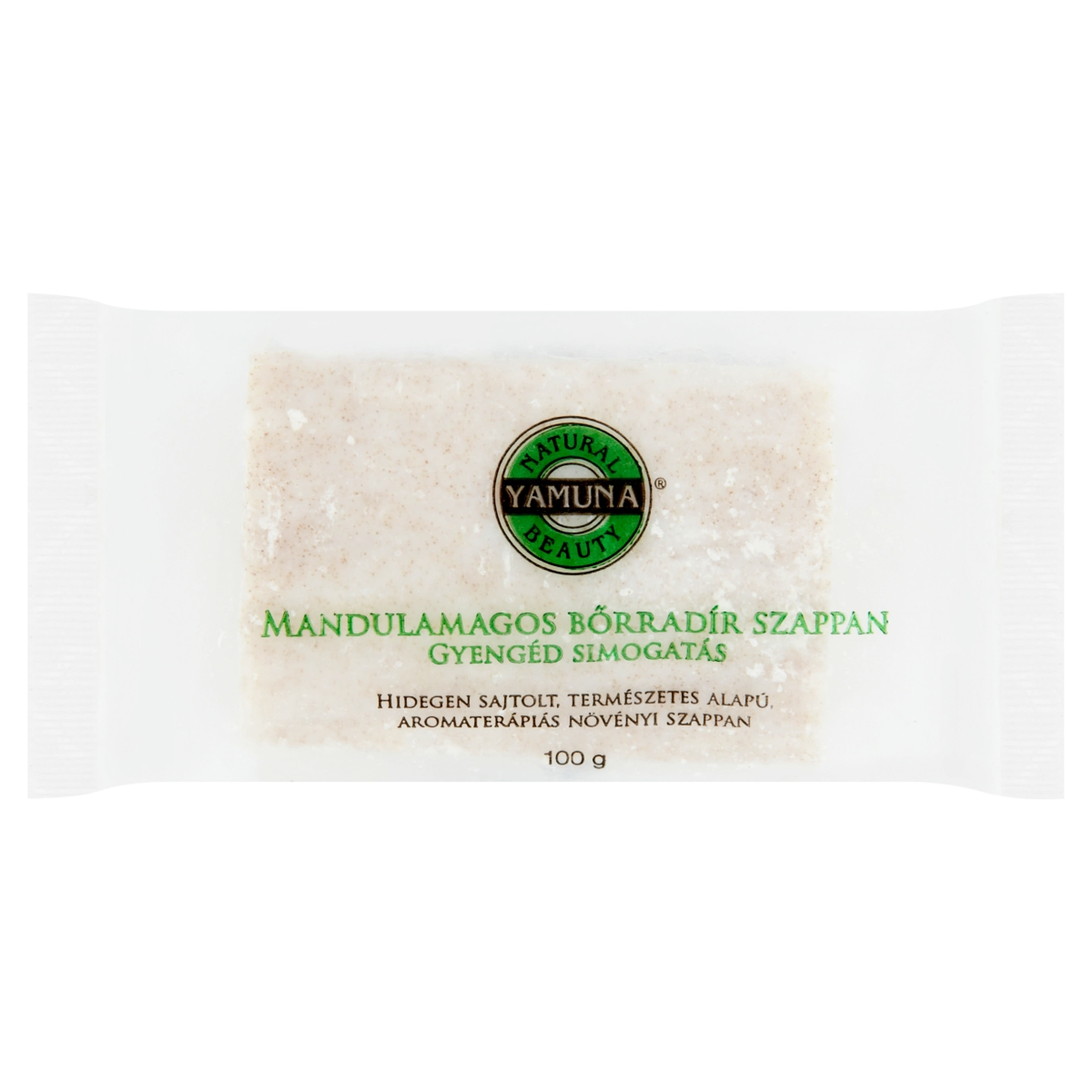 Yamuna Mandulamagőrleményes bőrradírozó szappan - 100 g