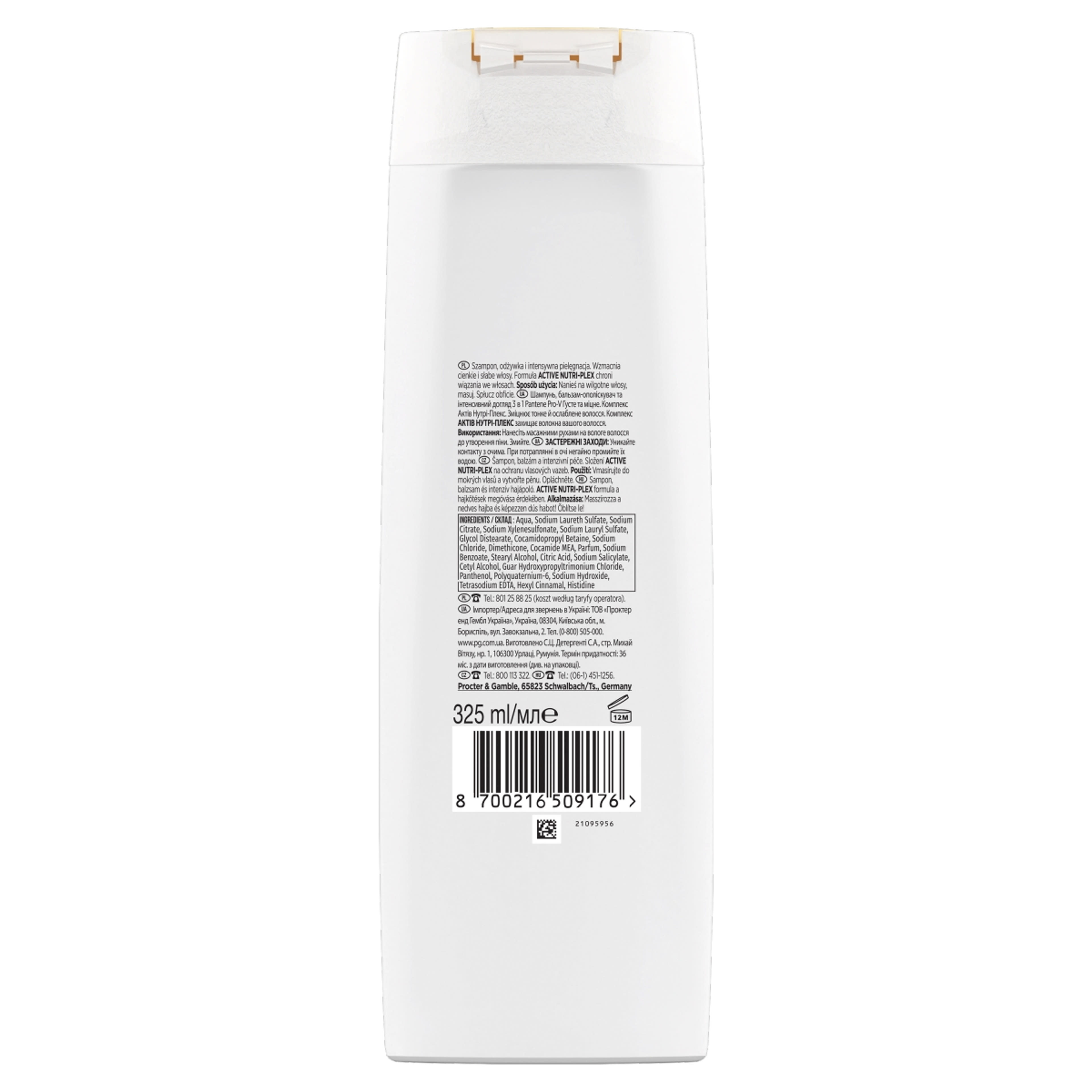Pantene Pro-V Thick & Strong 3 in 1 sampon - 325 ml-2
