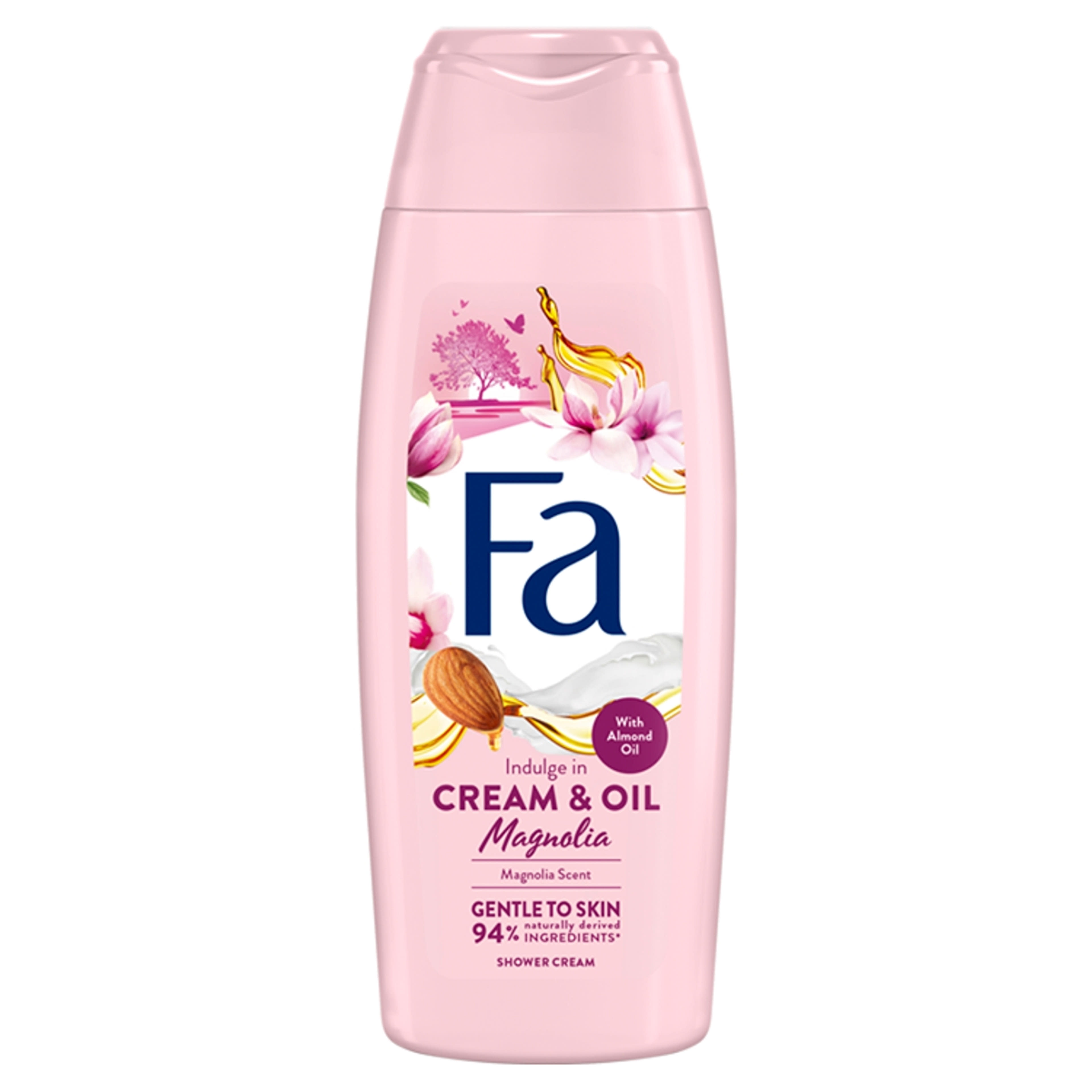 Fa Cream & Oil Magnolia krémtusfürdő magnólia illattal - 400 ml