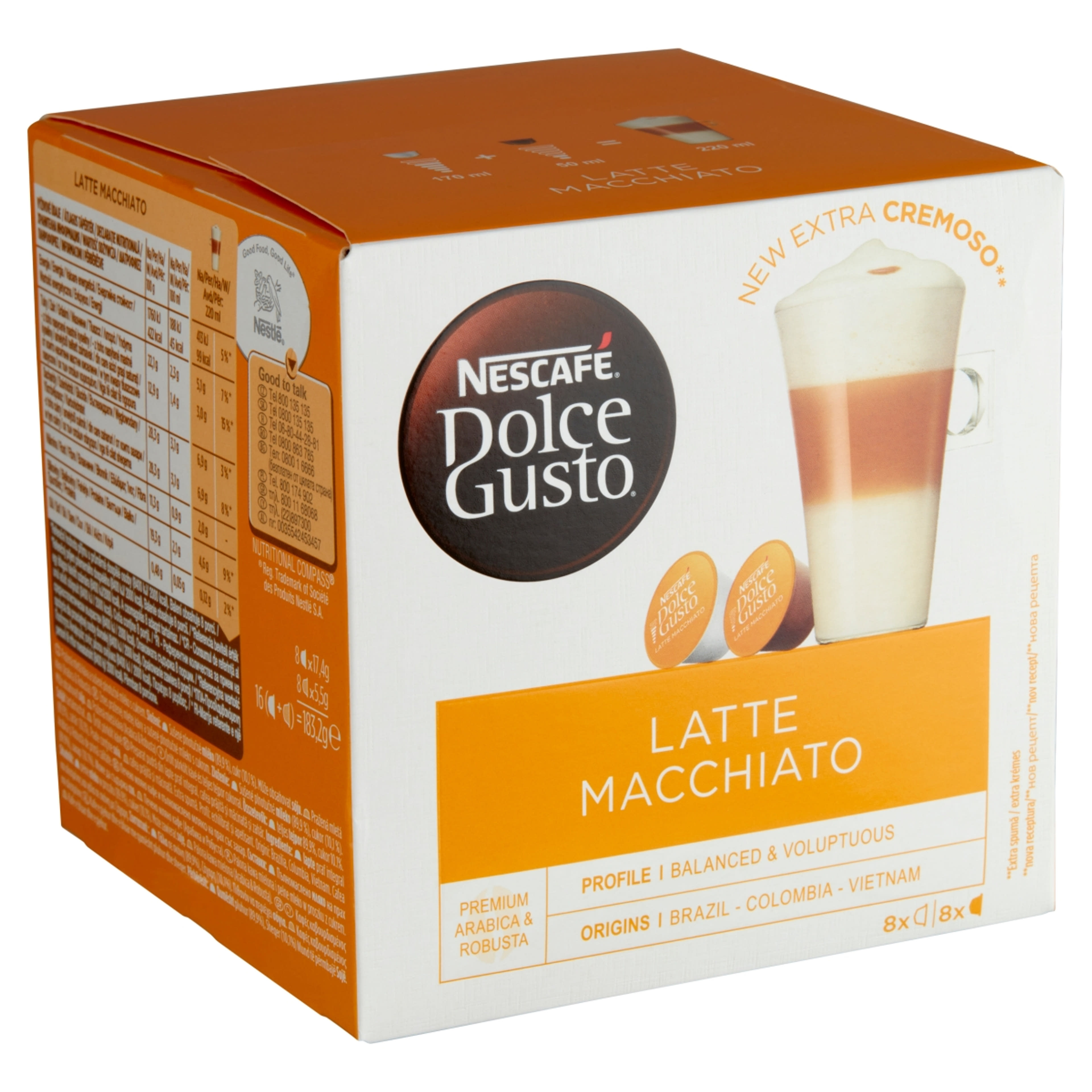 Nescafe Latte Macchiato Dolce Gusto kávékapszula - 16 db-2