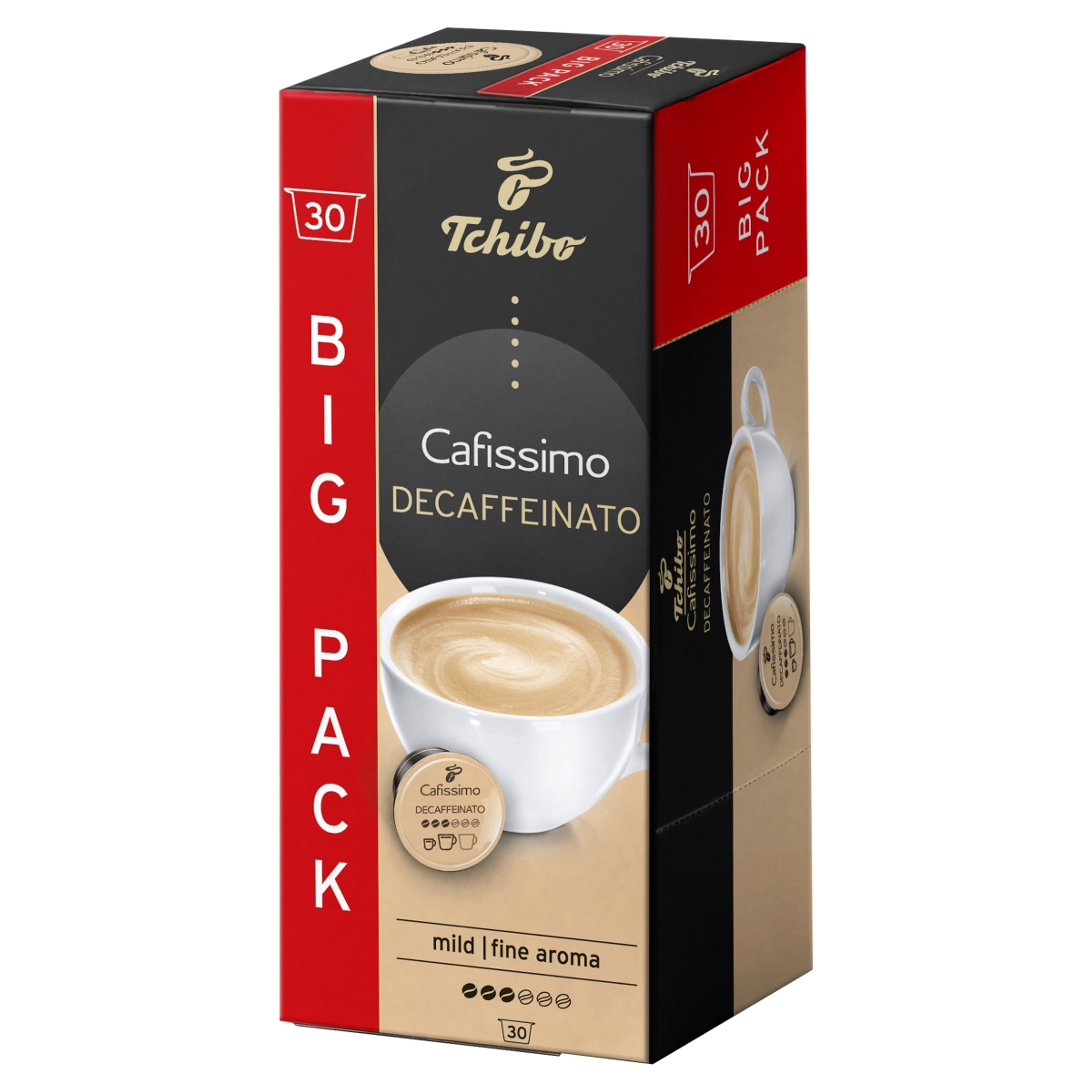Tchibo Cafissimo Decaffeinato koffeinmentes kávékapszula - 30 db