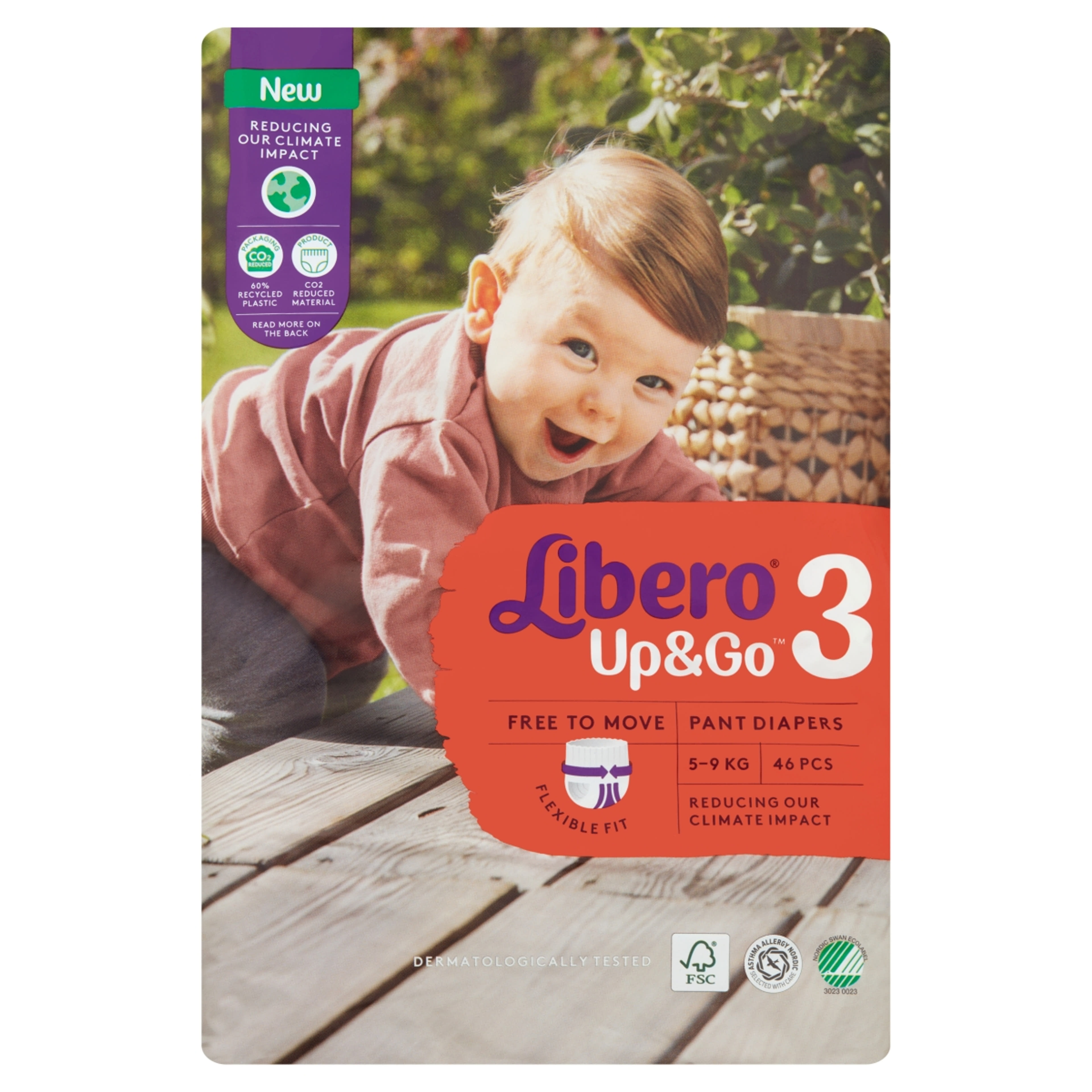 Libero Up&Go bugyipelenka 3-as 5-9 kg - 46 db-1