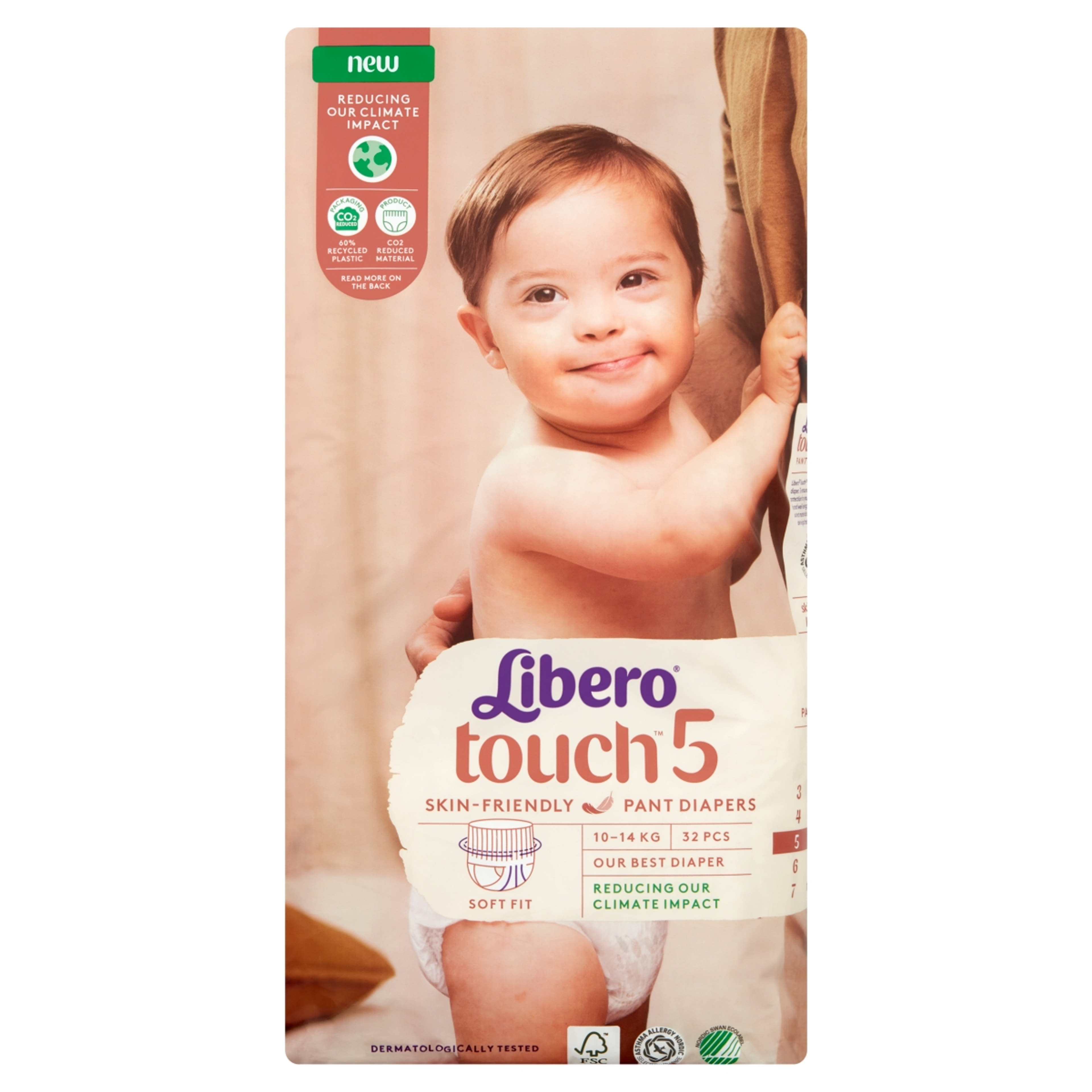 Libero Touch bugyipelenka 5-ös 10-14 kg - 32 db-1