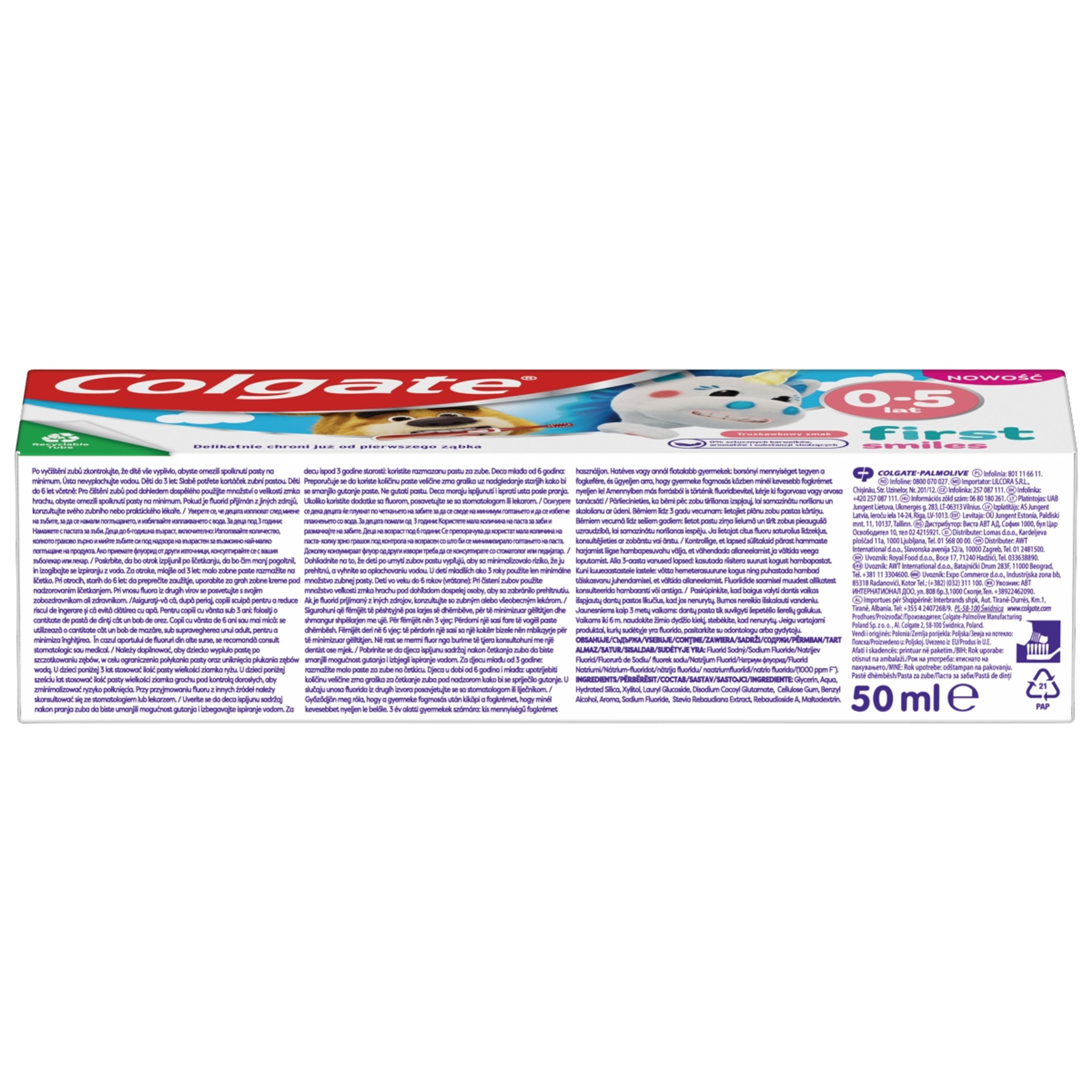 Colgate First Smiles fogkrém gyermekeknek 0-5 éves korig - 50 ml-4