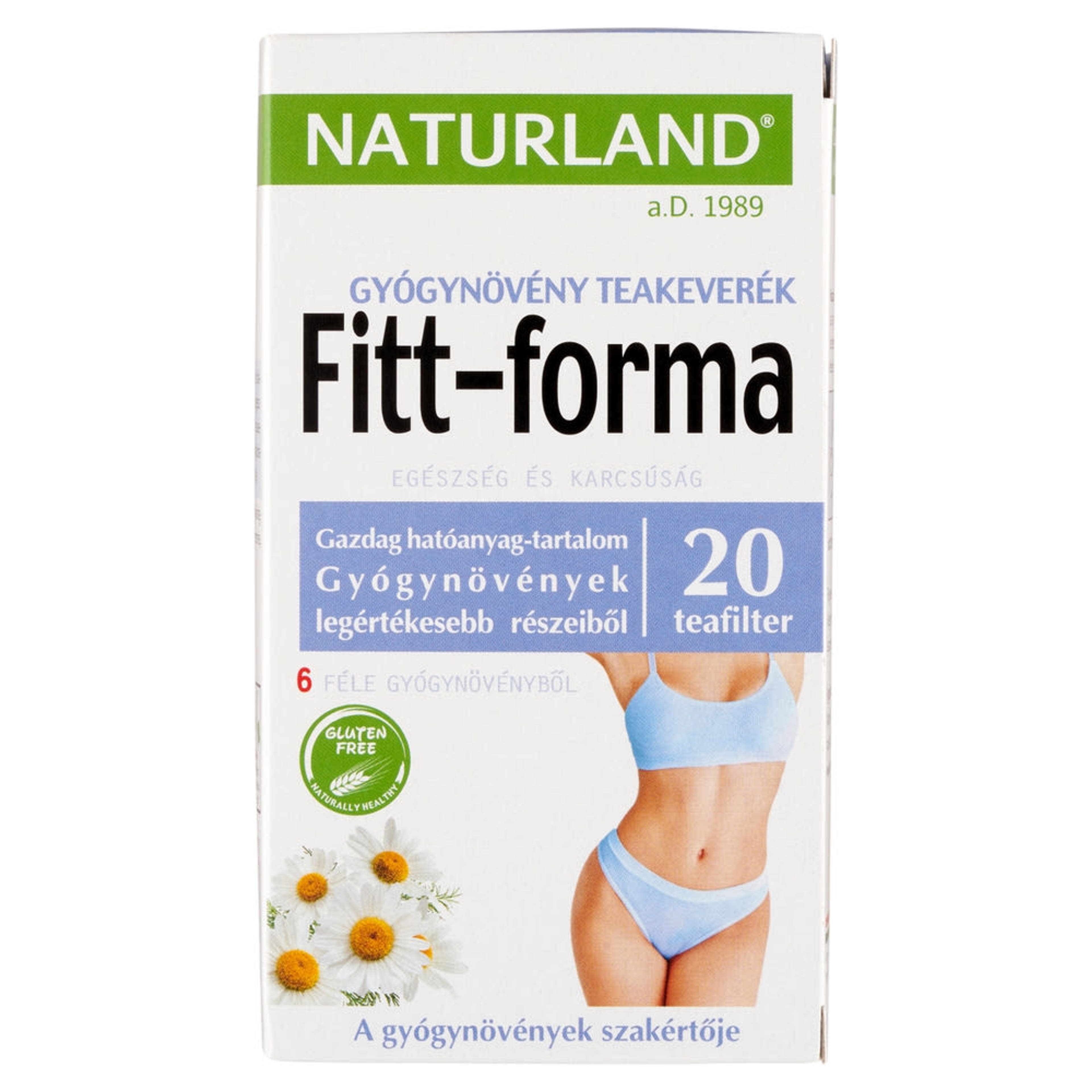 Naturland Fitt-forma teakeverék - 20x2 g