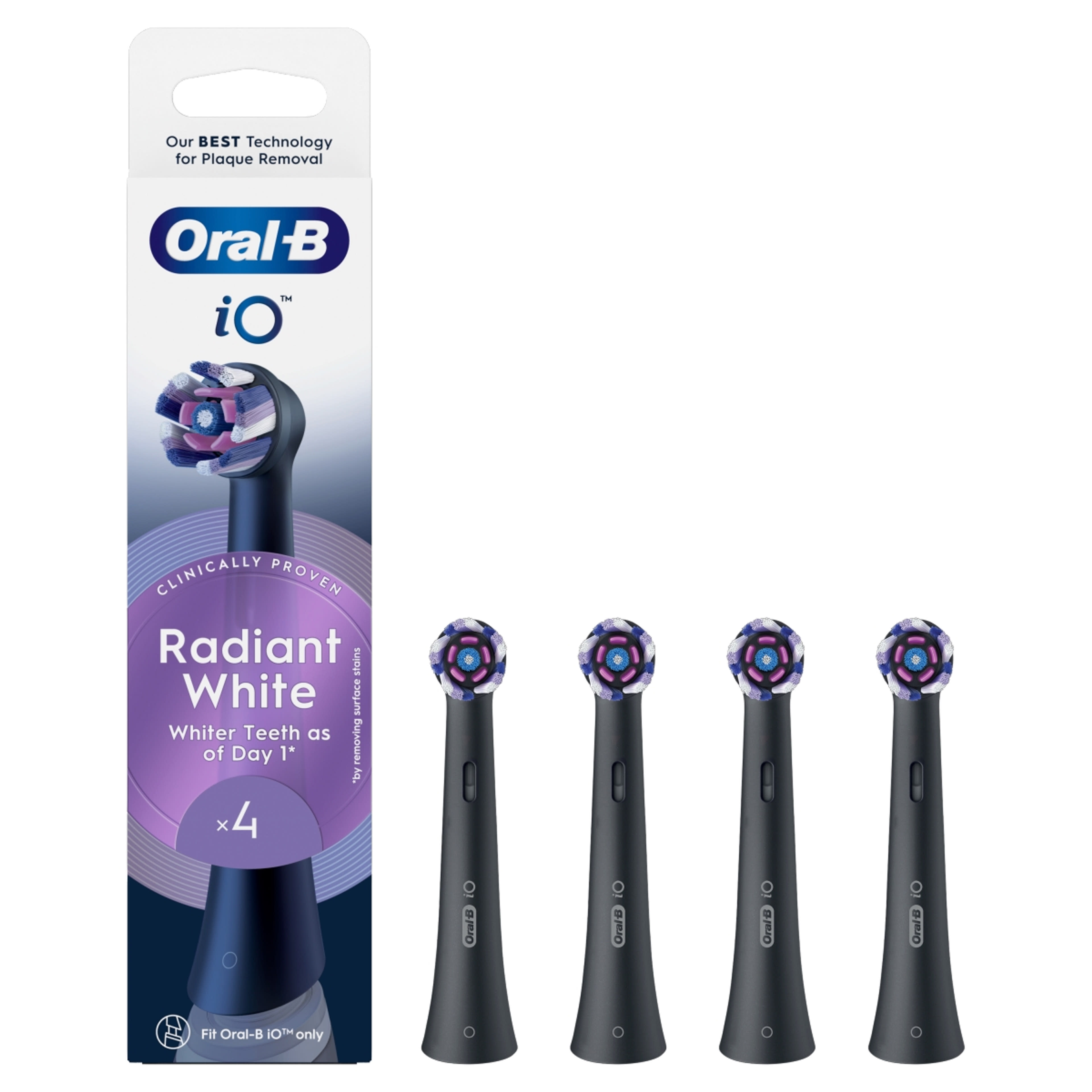 Oral-B iO Radiant White fogkefefej - 4 db-2