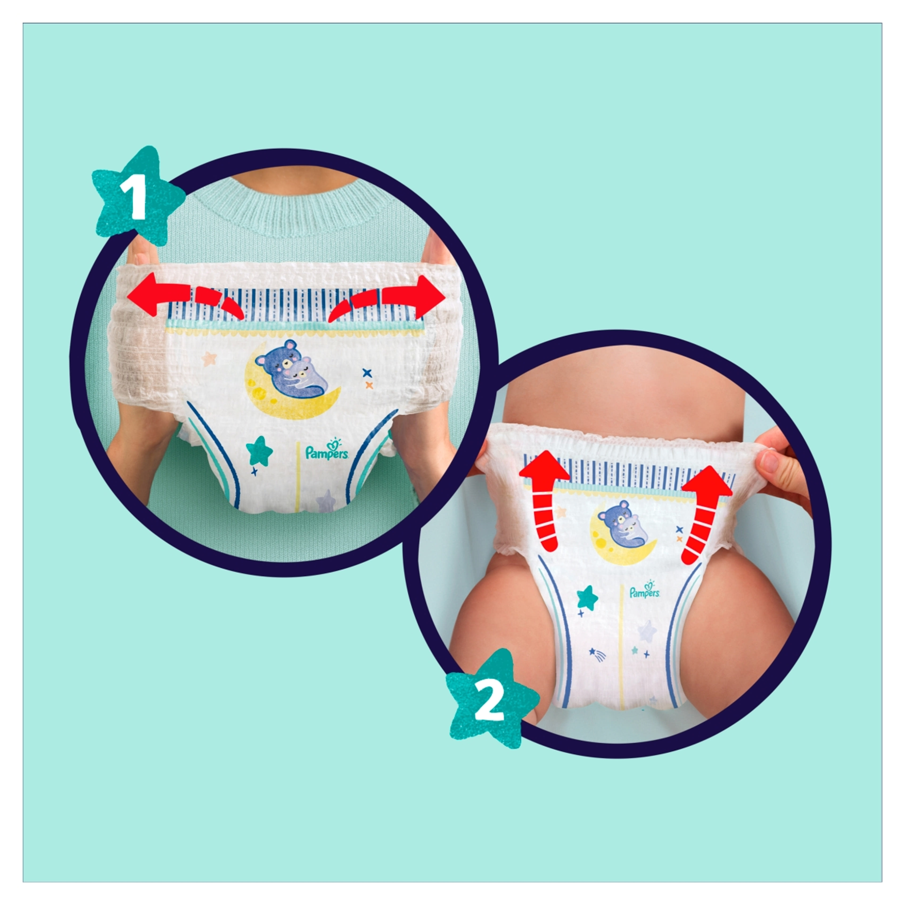 Pampers Night Pants 6-os 15+ kg - 19 db-7