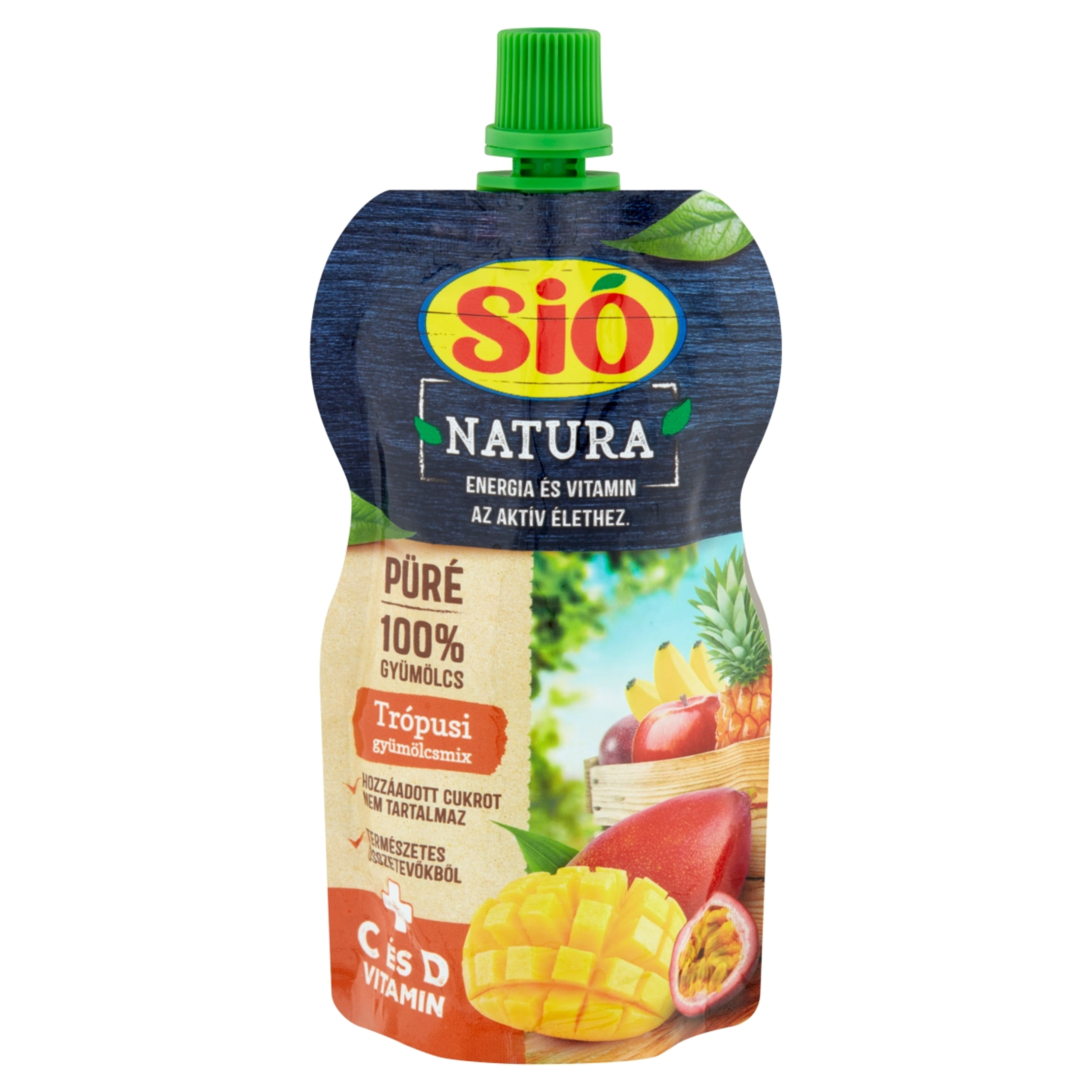 Sió Natura trópusi gyümölcsmix püré - 120 g-2