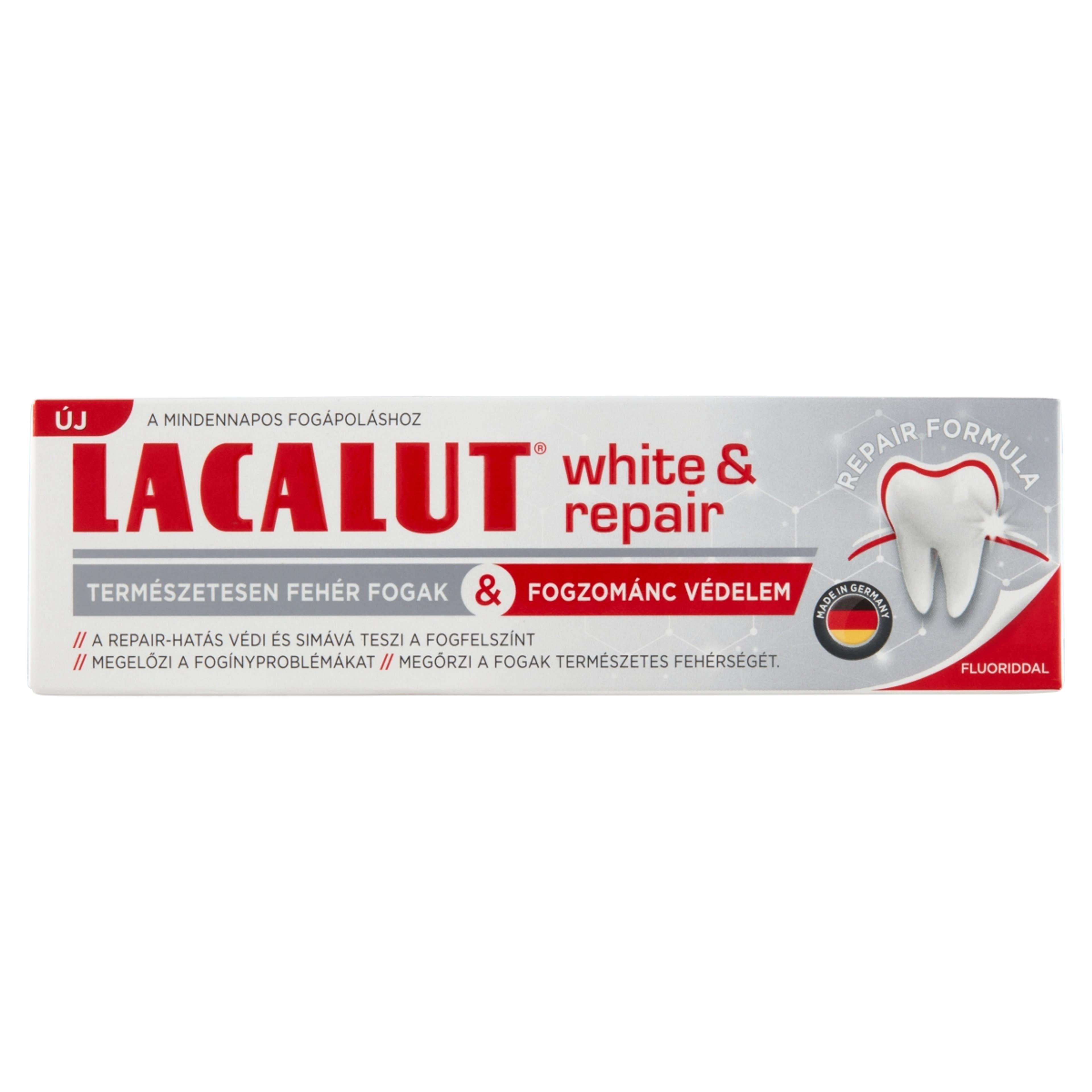 Lacalut White & Repair fogkrém - 75 ml