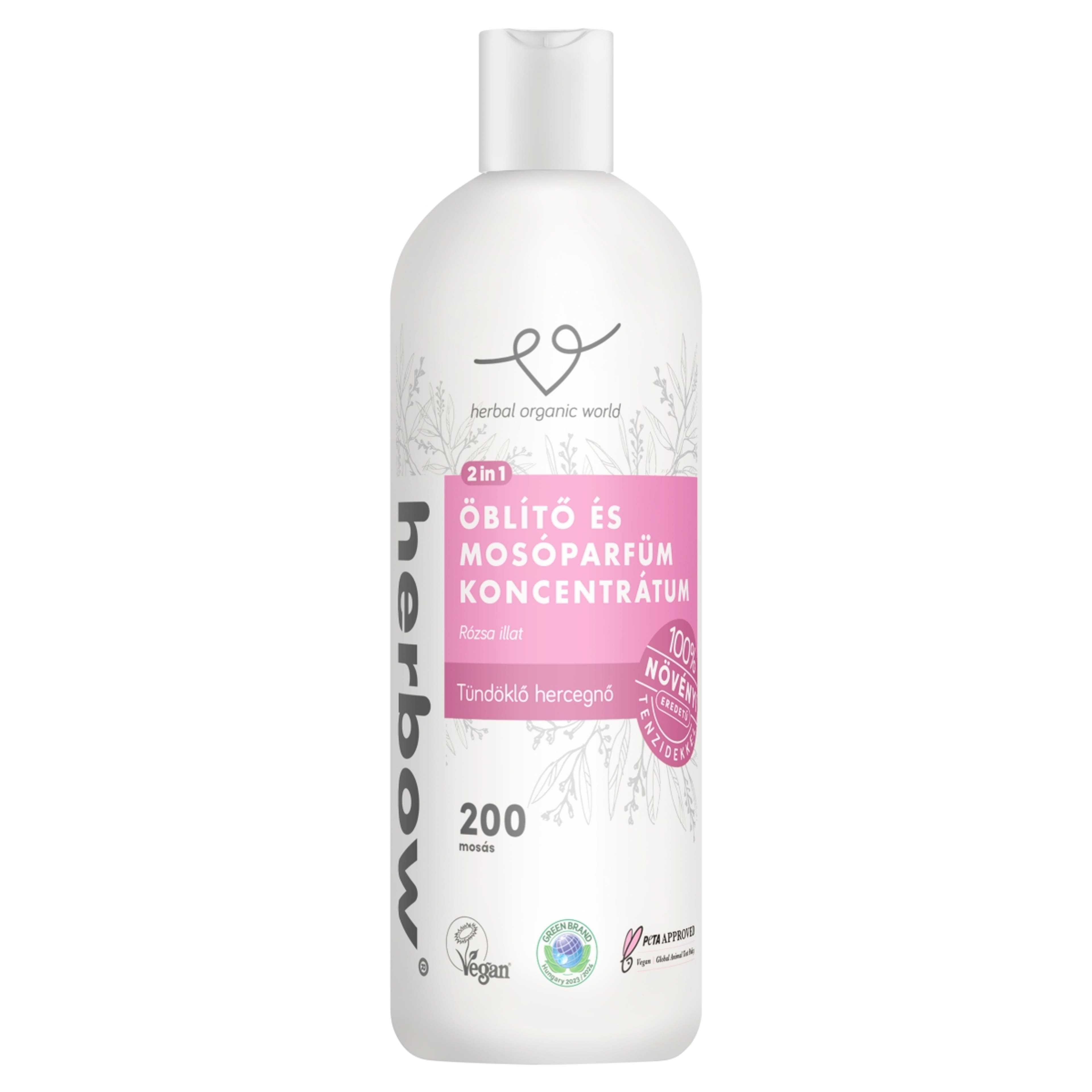 Herbow Tündöklő hercegnő mosóparfüm öblítő 200 mosás - 1000 ml-1