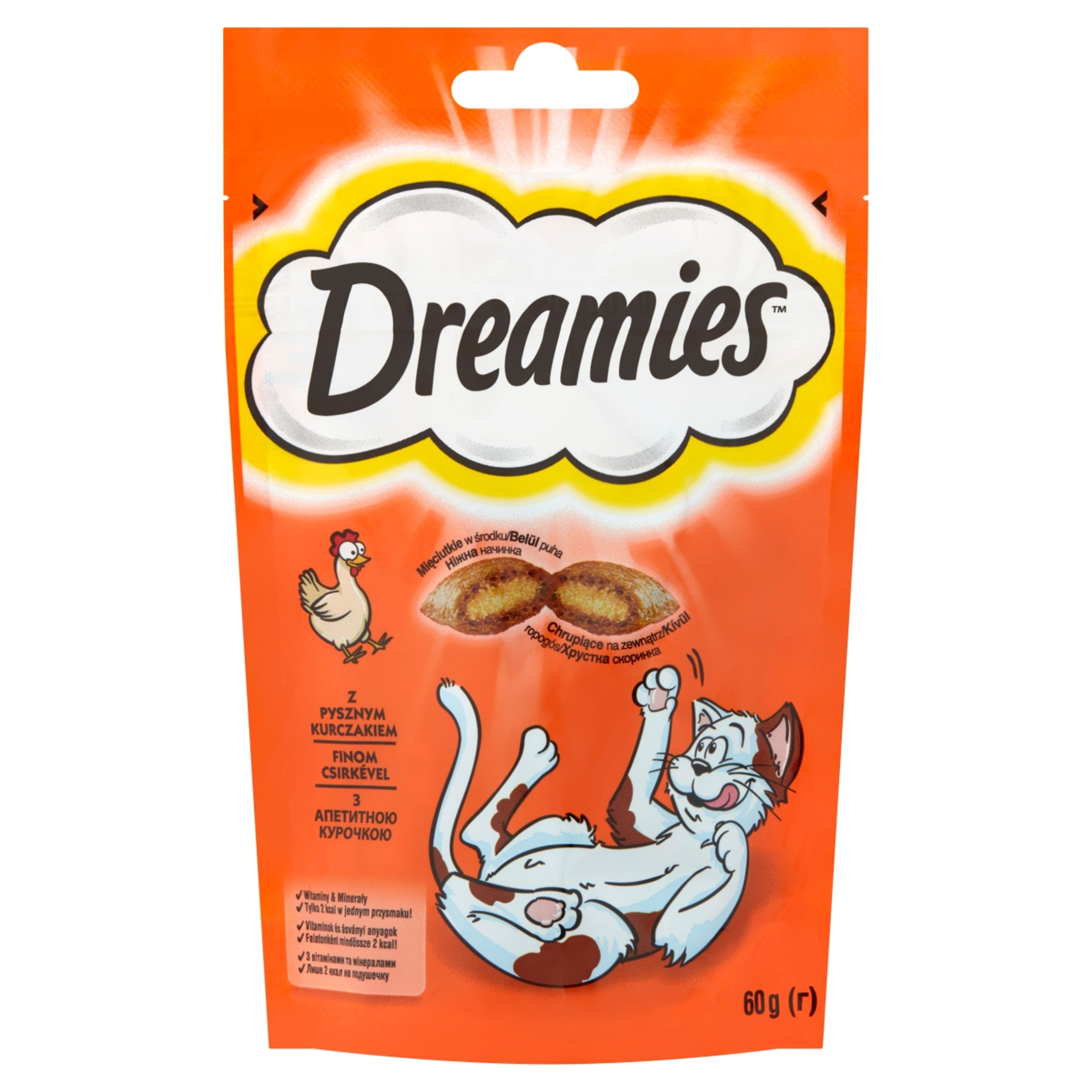 Dreamies jutalomfalat macskáknak, csirkével - 60 g-1