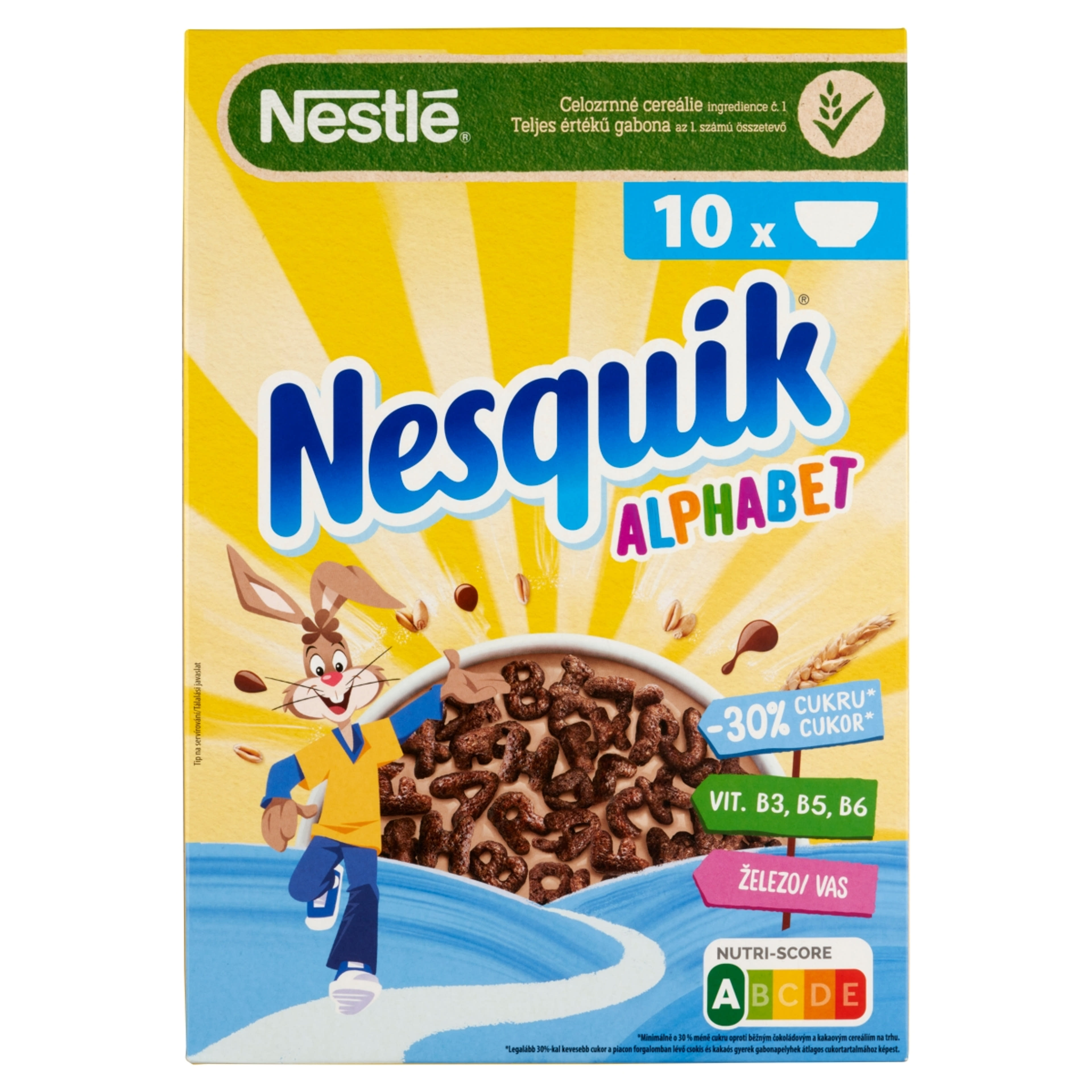 Nestlé Nesquik Alphabet gabonapehely - 325 g