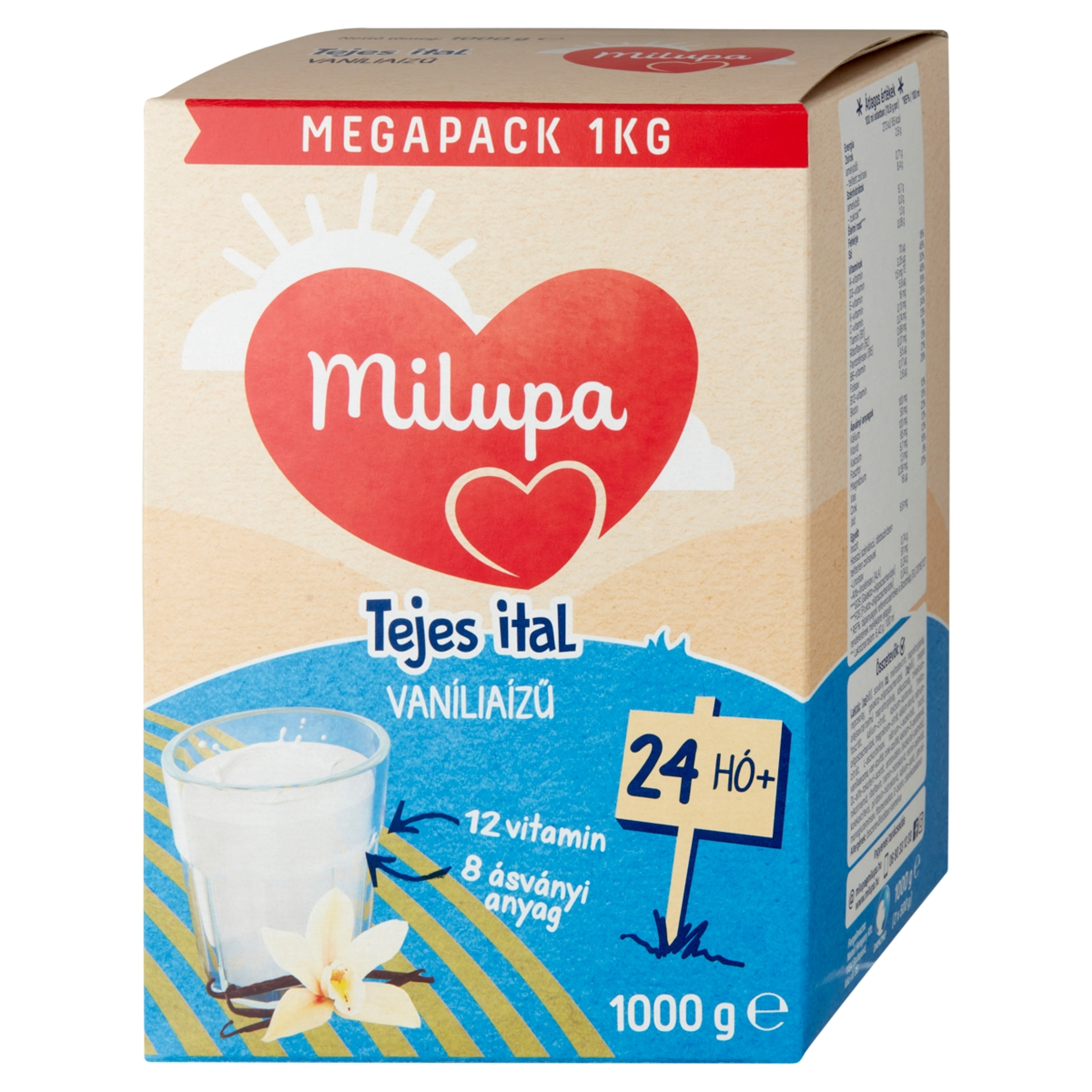 Milupa vanília ízű tejes ital 2  éves kortól - 1000 g-3