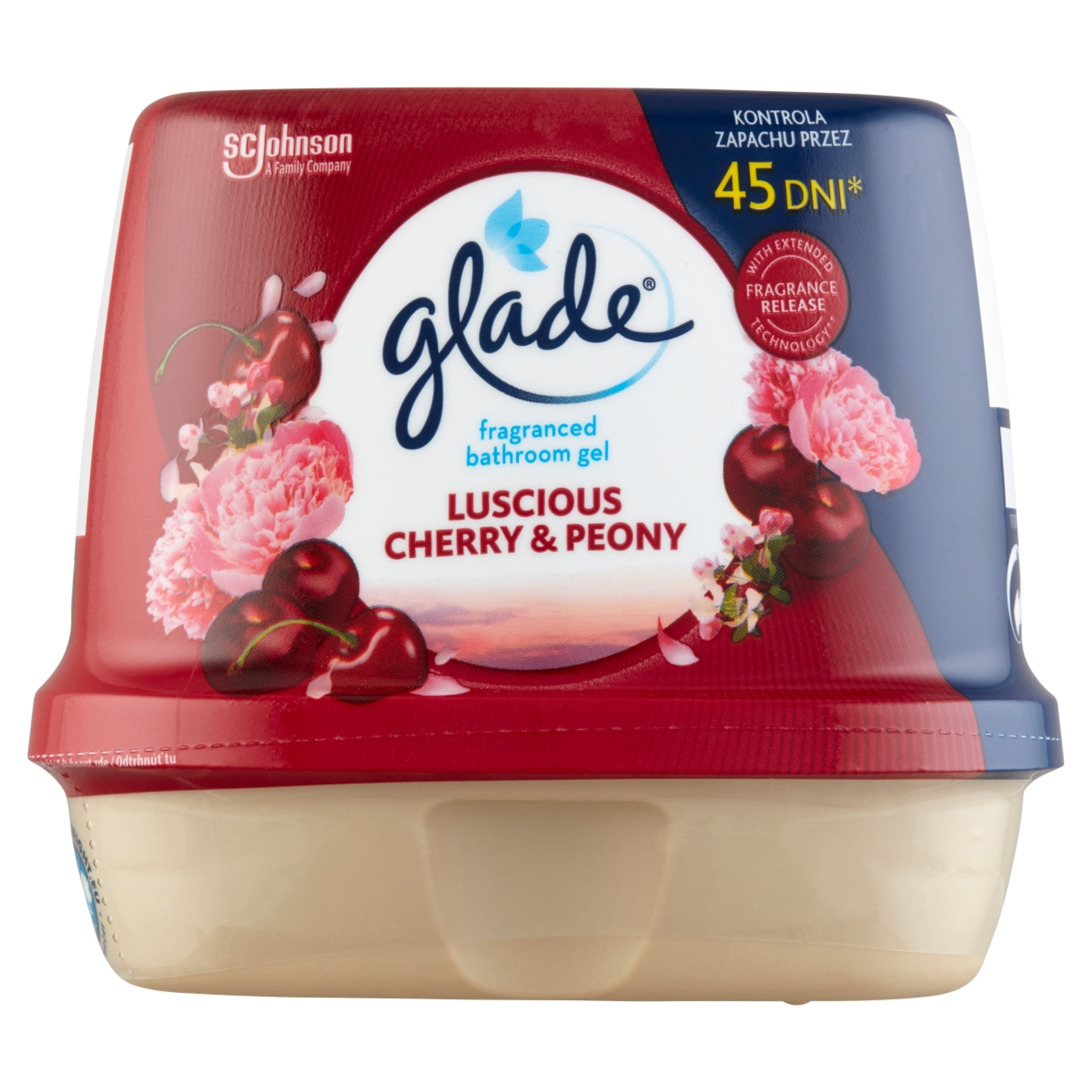 Glade fürdő légfrissítő zselé luscious cherry - 1 db-1
