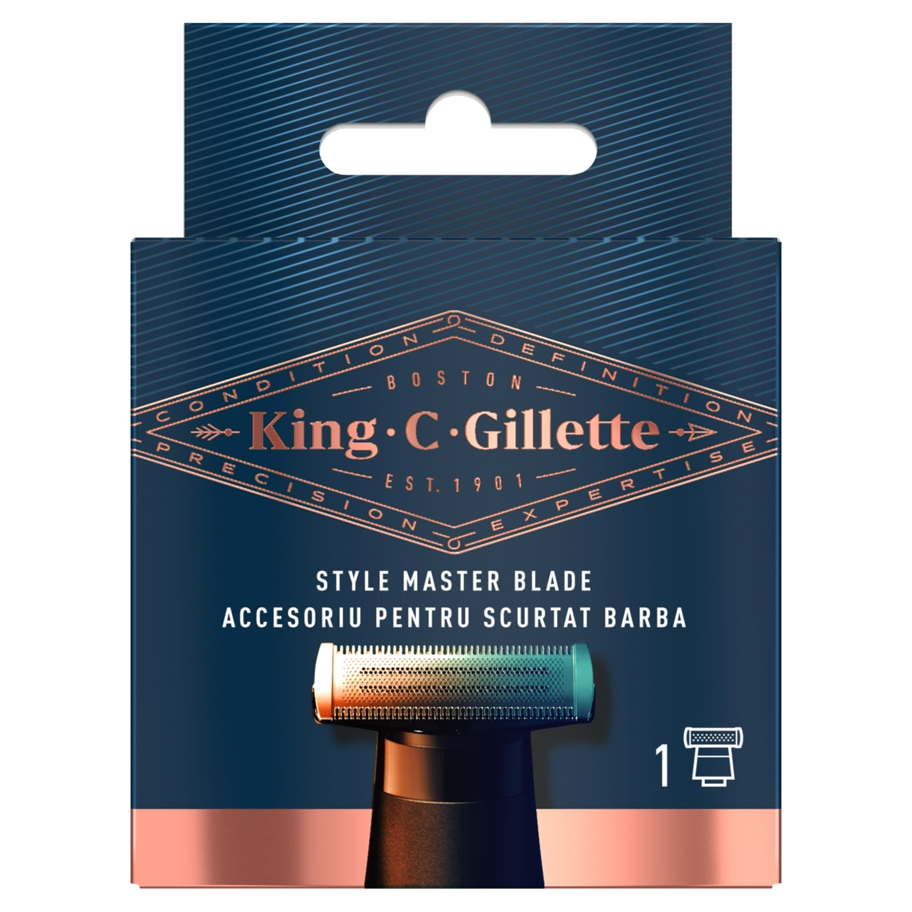 King C. Gillette Style Master borotvabetét - 1 db-1