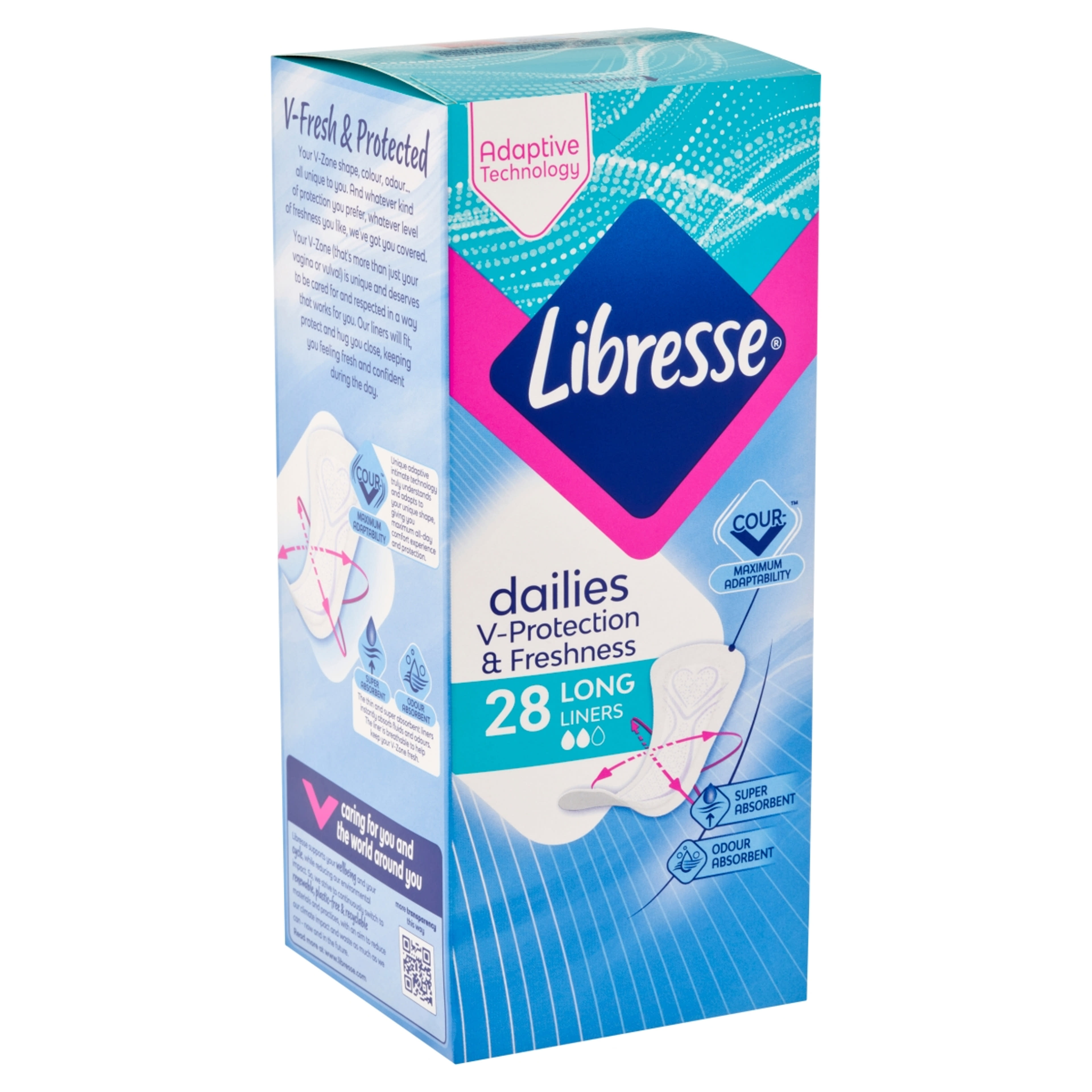 Libresse Long tisztasági betét - 28 db-2
