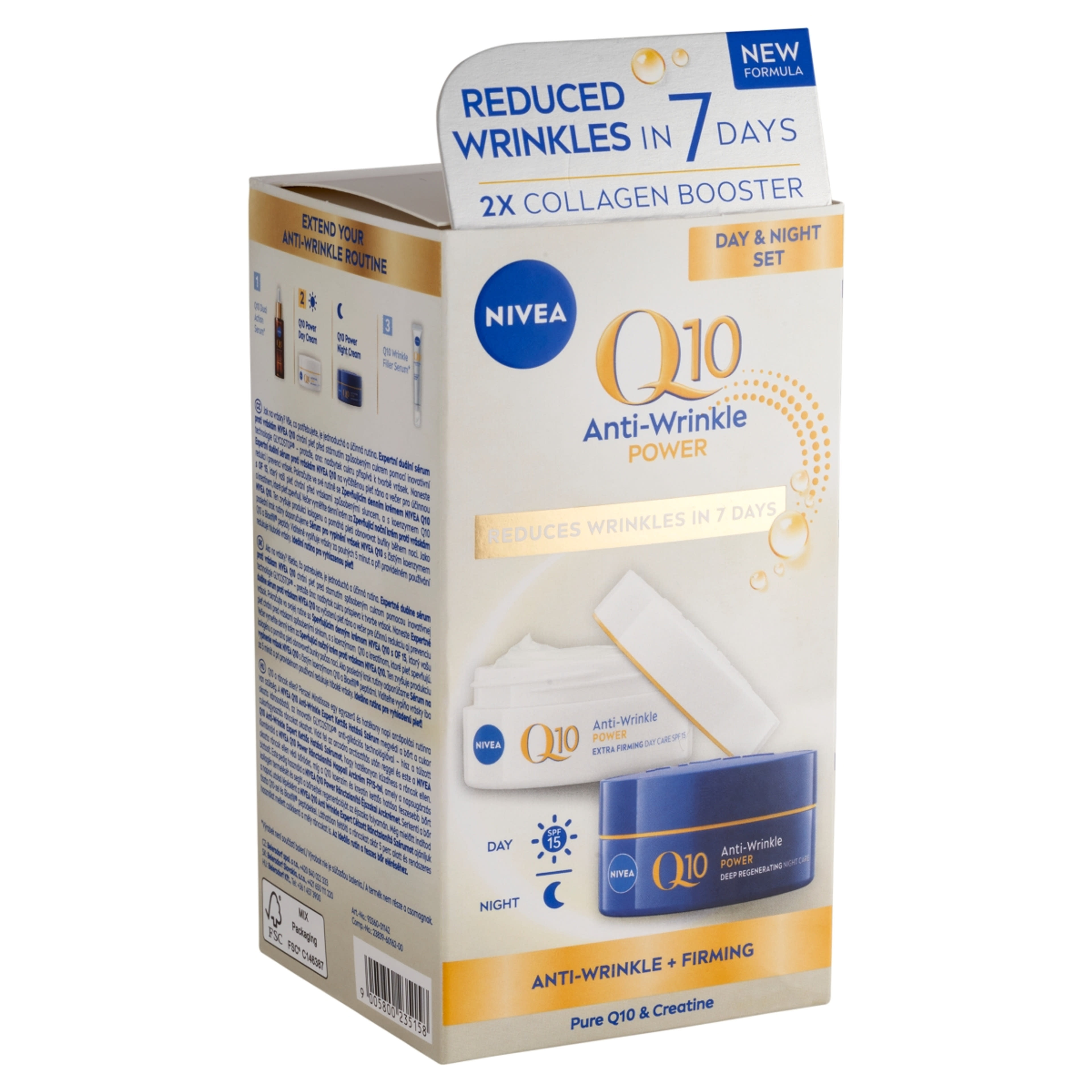 Nivea Q10 Power arcápoló duopack 2x50 ml - 1 db-4
