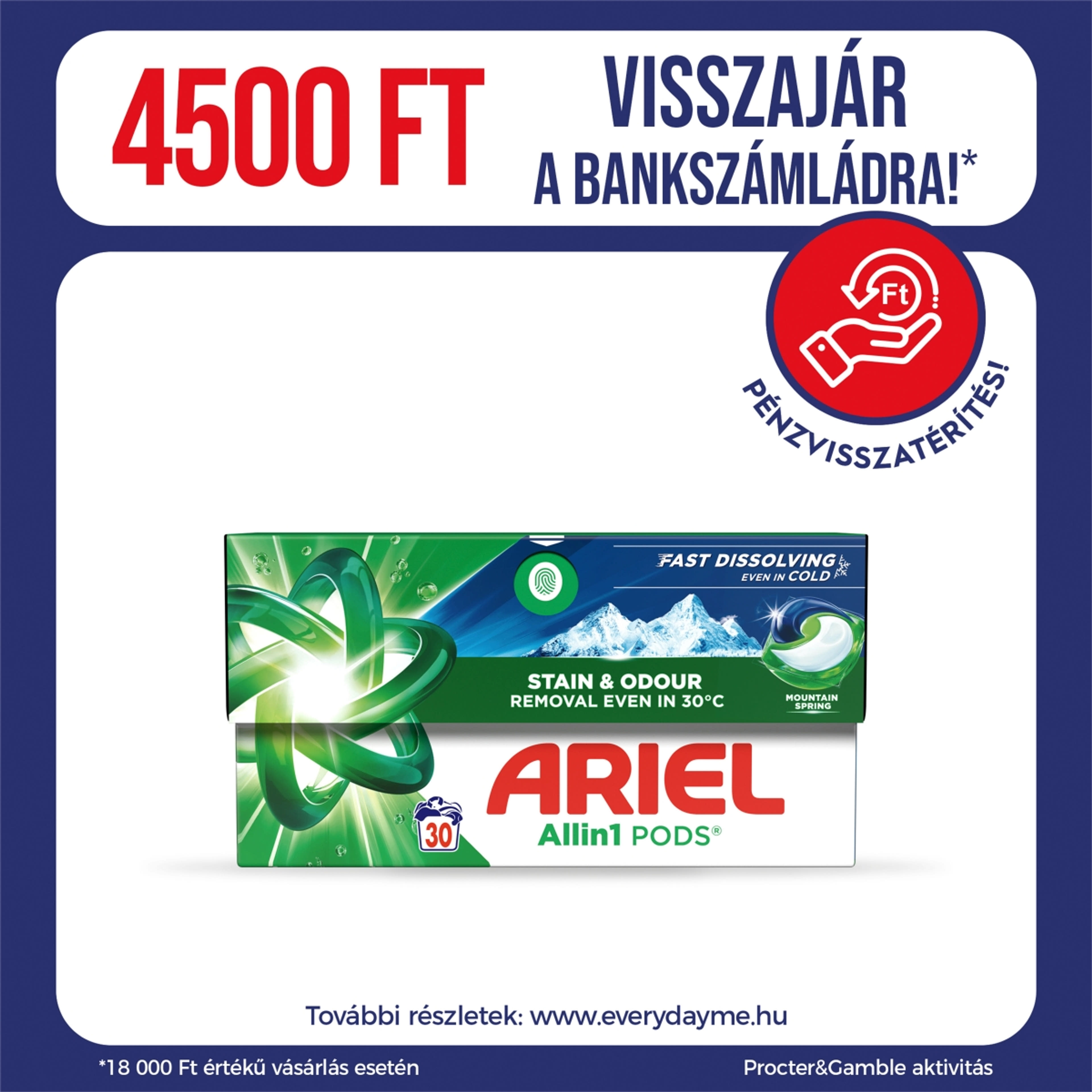 Ariel Allin1 PODS mosókapszula 30 mosáshoz - 30 db