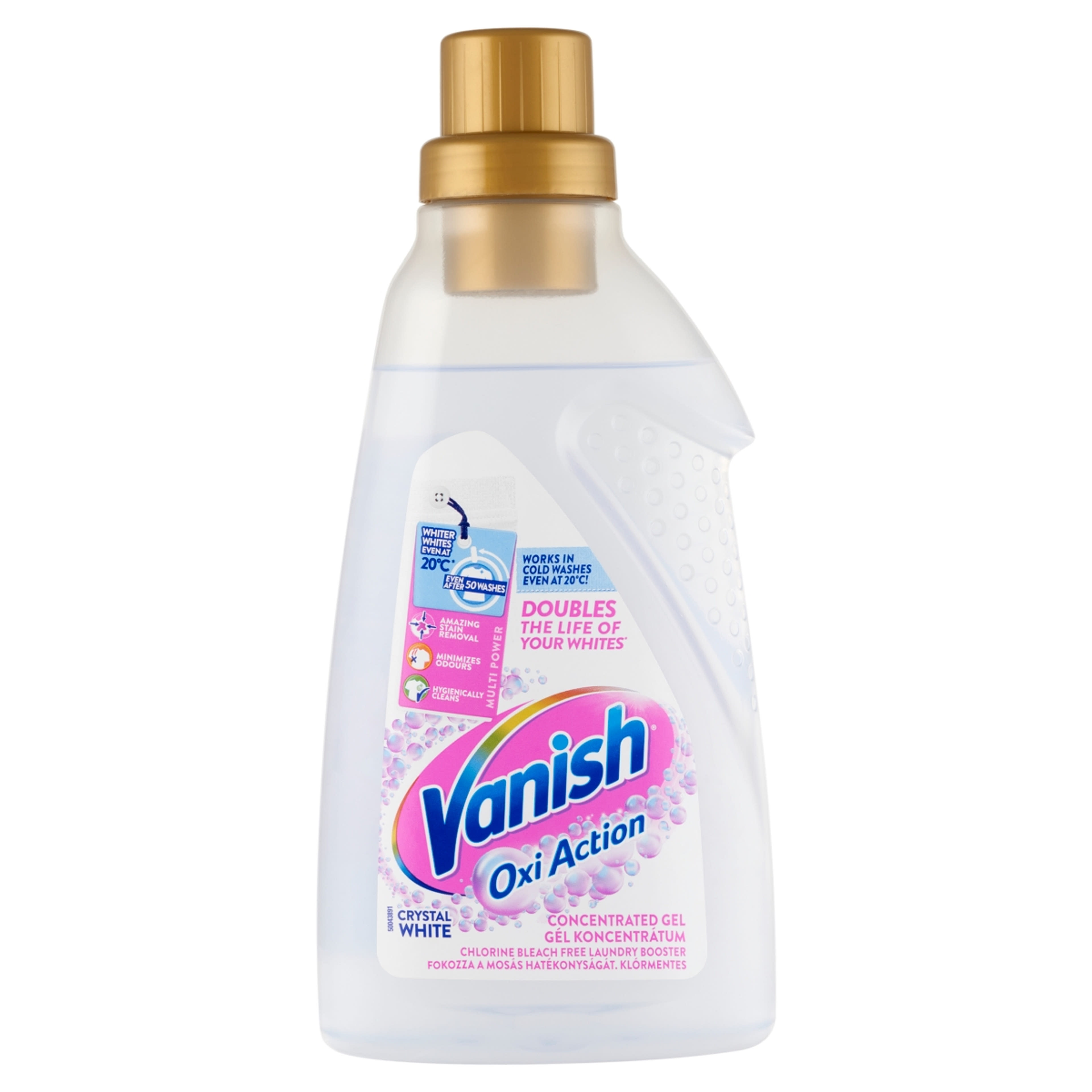 Vanish Oxi Action folteltávolító és fehérítő koncentrátum gél - 750 ml