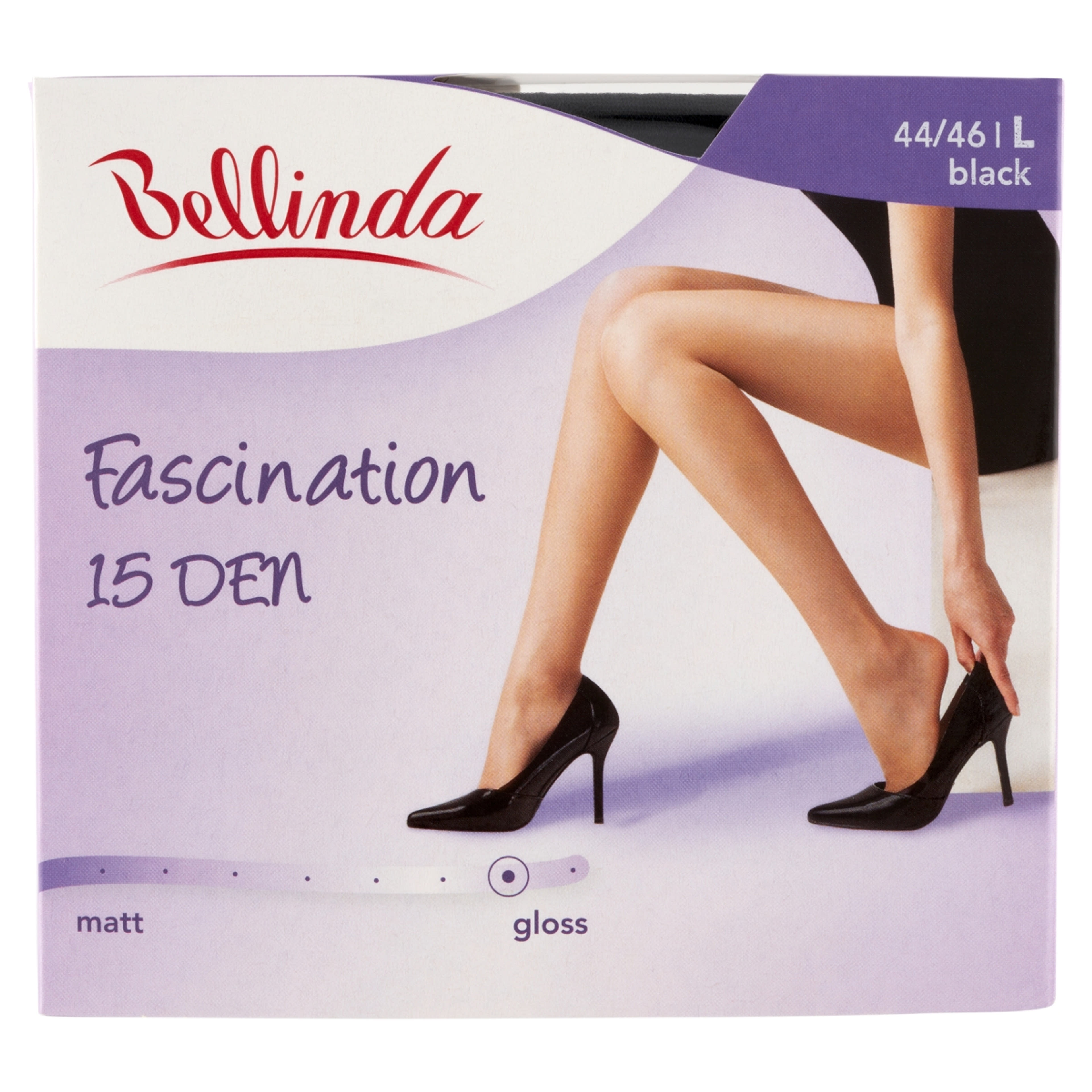 Bellinda Fascination 15 Den Fekete L Harisnya - 1 db-1