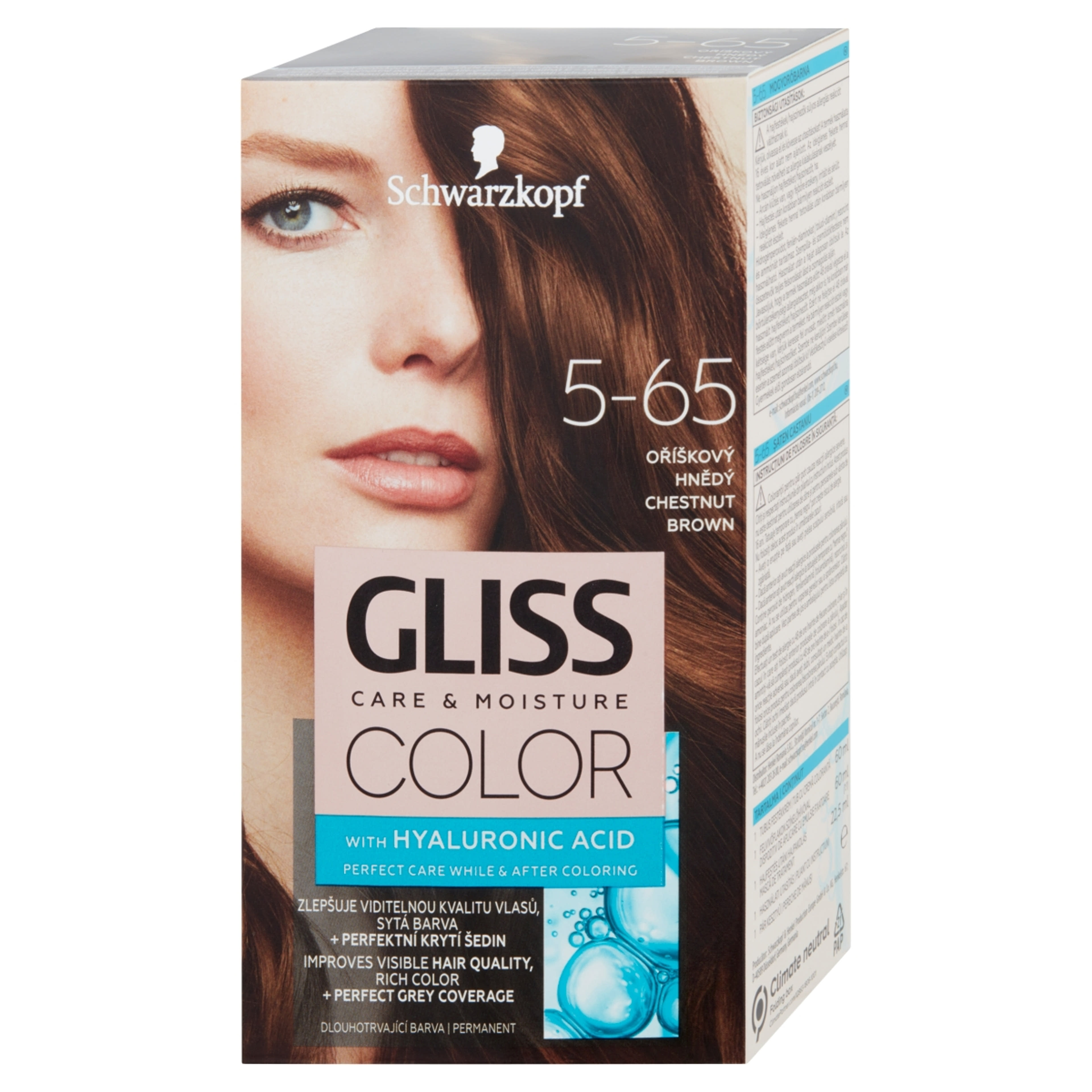 Gliss Color tartós hajfesték 5-65 Mogyoróbarna - 1 db-2