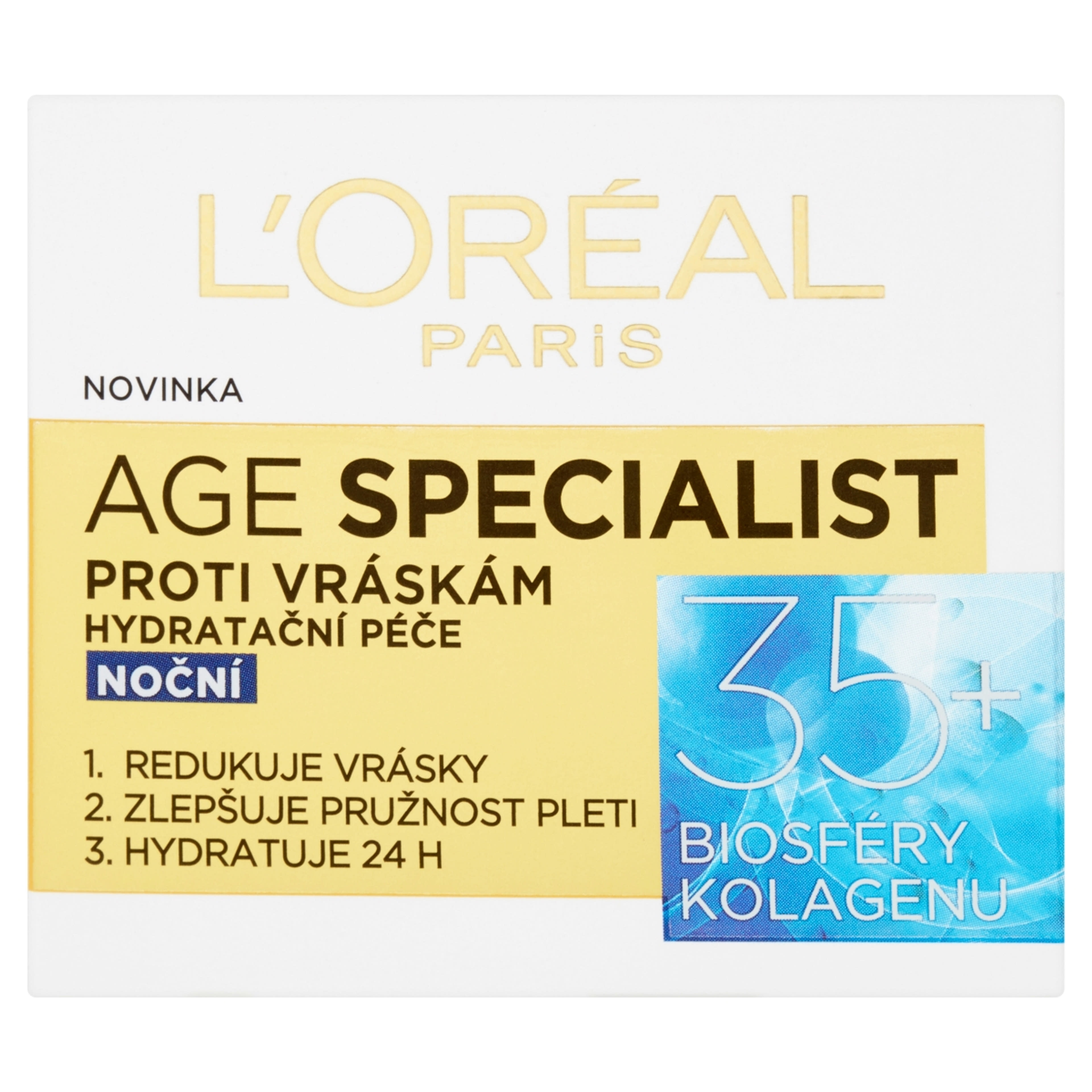 L'Oréal Paris Age Specialist hidratáló éjszakai krém 35+ - 50 ml-1