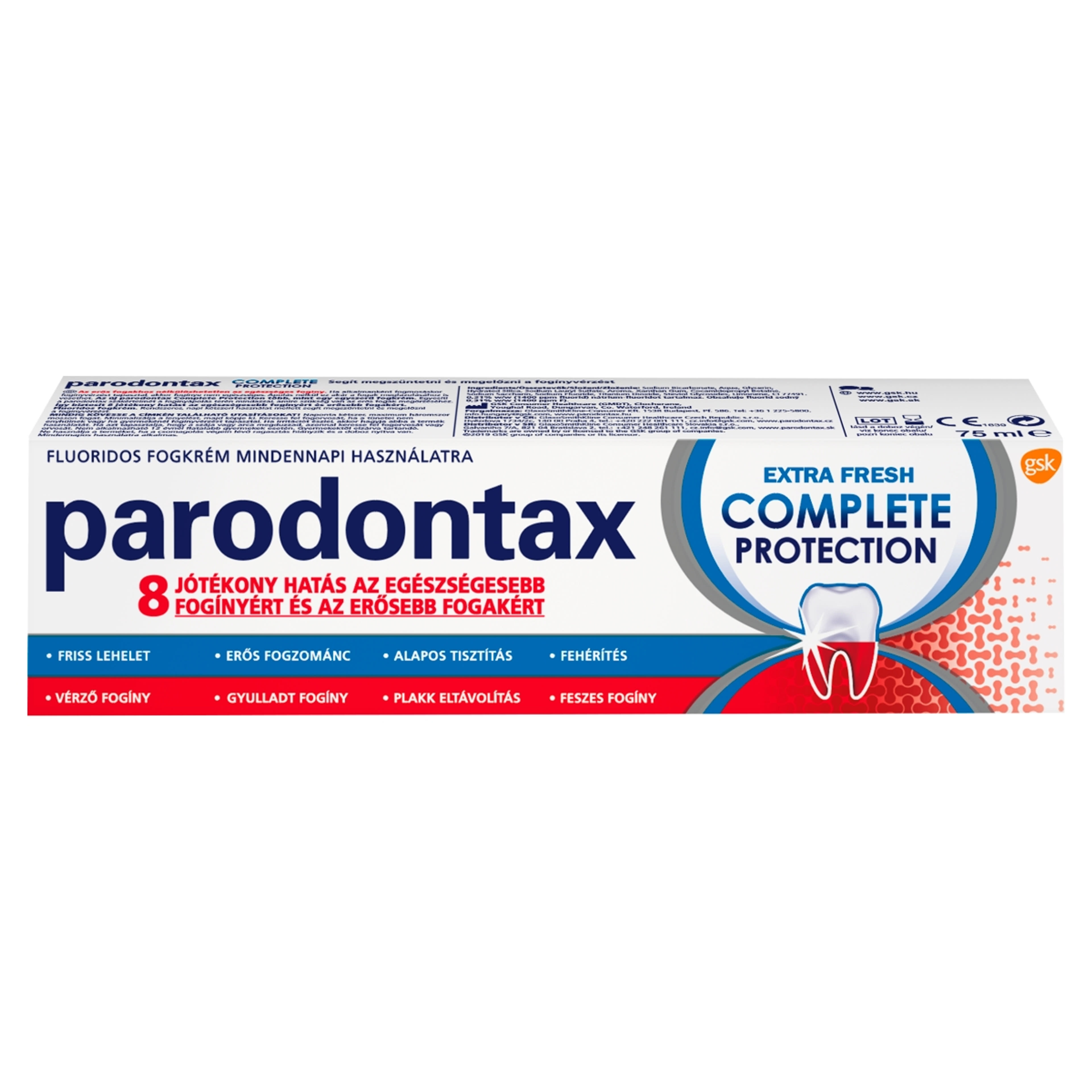Parodontax Complete Protection Extra Fresh fogkrém - 75 ml
