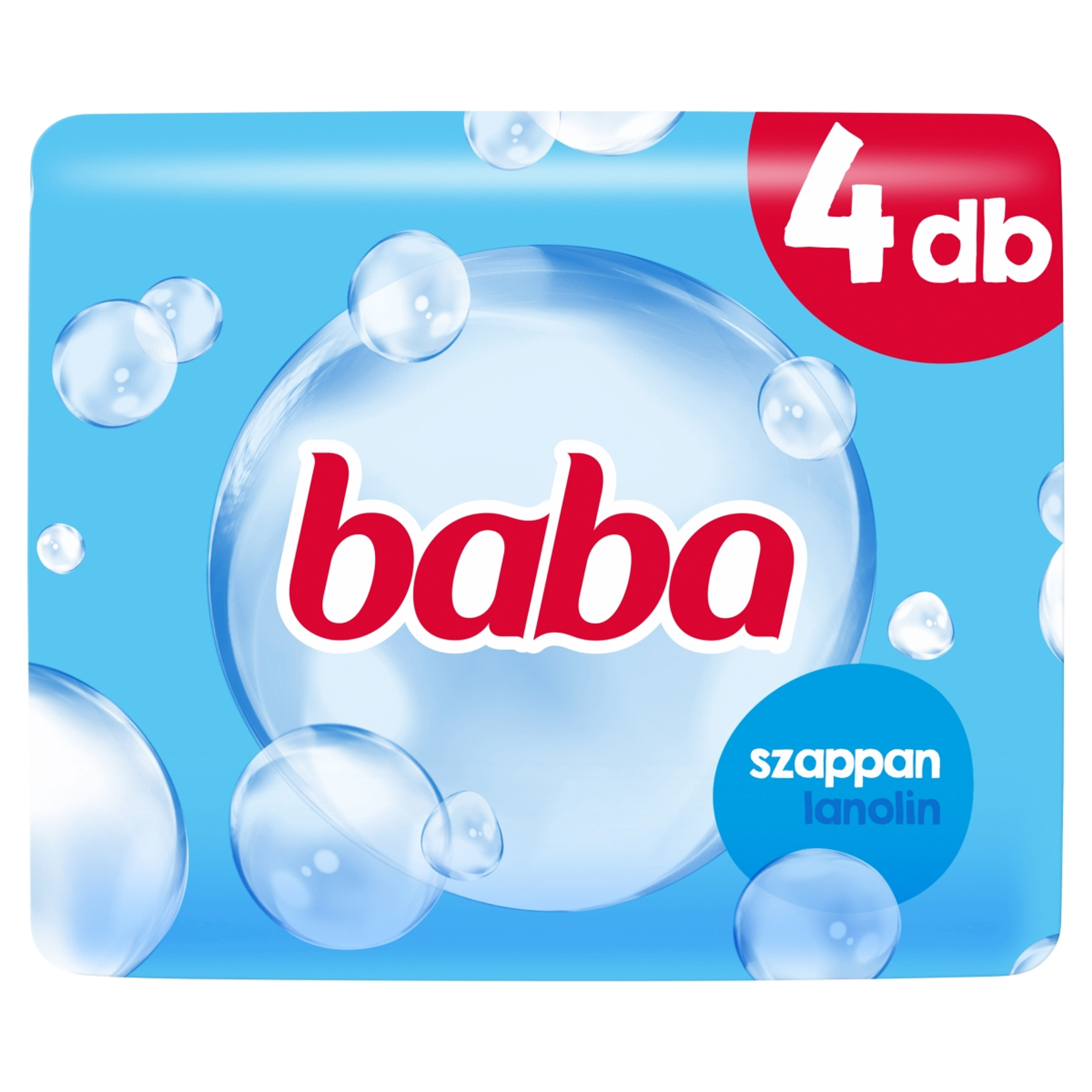 Baba lanolin szappan 4 x 90 g - 360 g