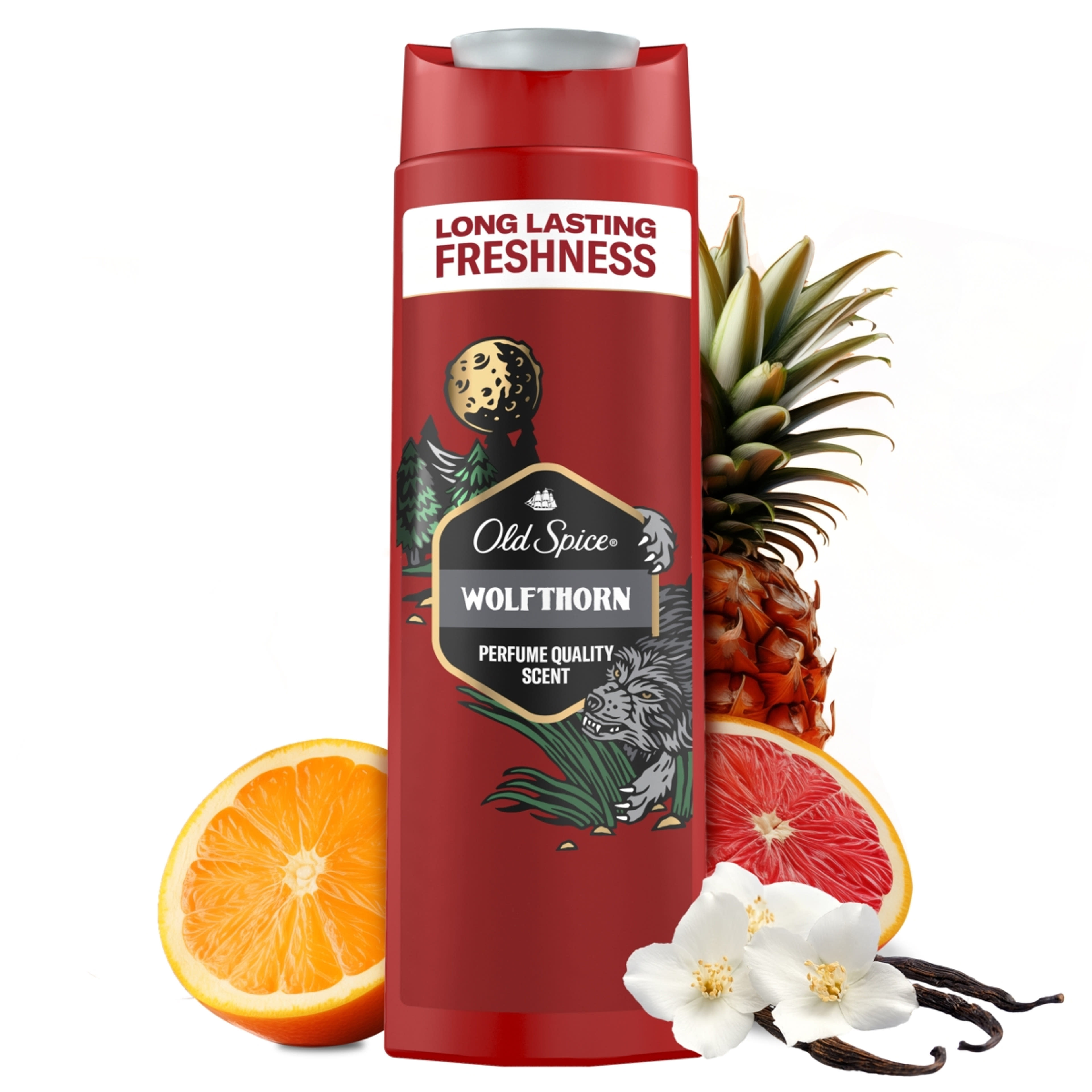 Old Spice Wolfthorn tusfürdő - 400 ml-4