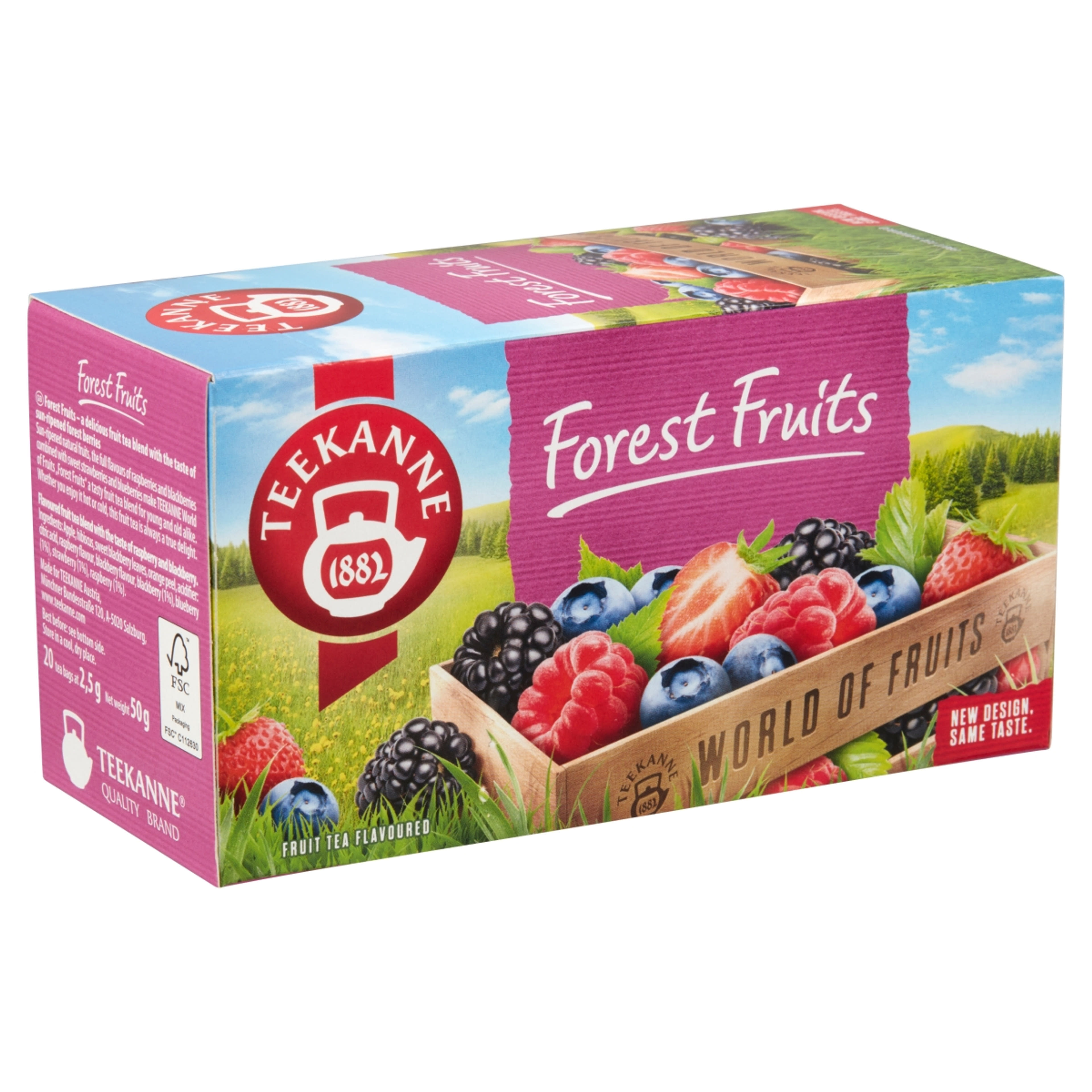 Teekanne forest fruits erdei gyümölcs gyümölcstea - 50 g-2