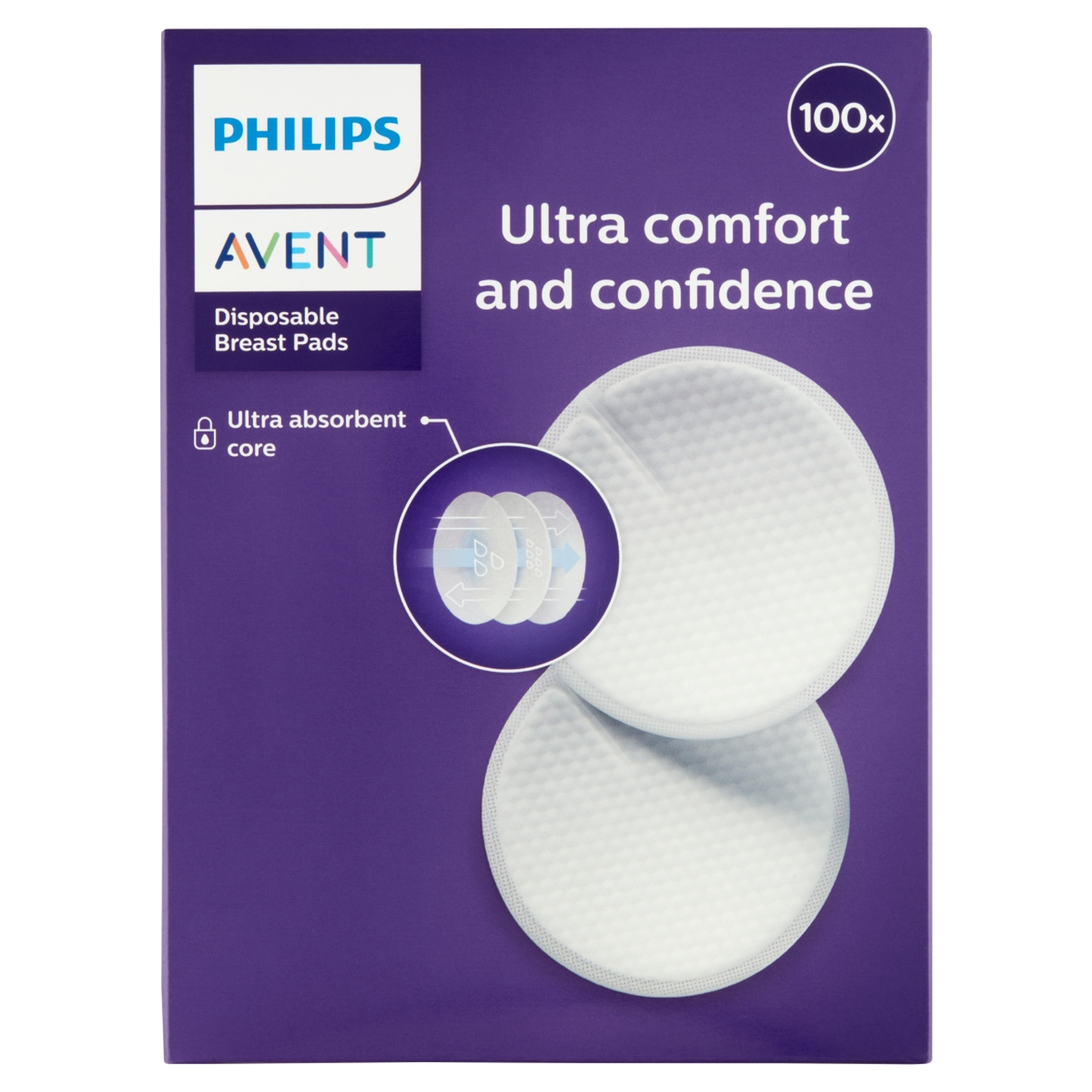 Philips Avent eldobható melltartóbetét szett - 100 db-2