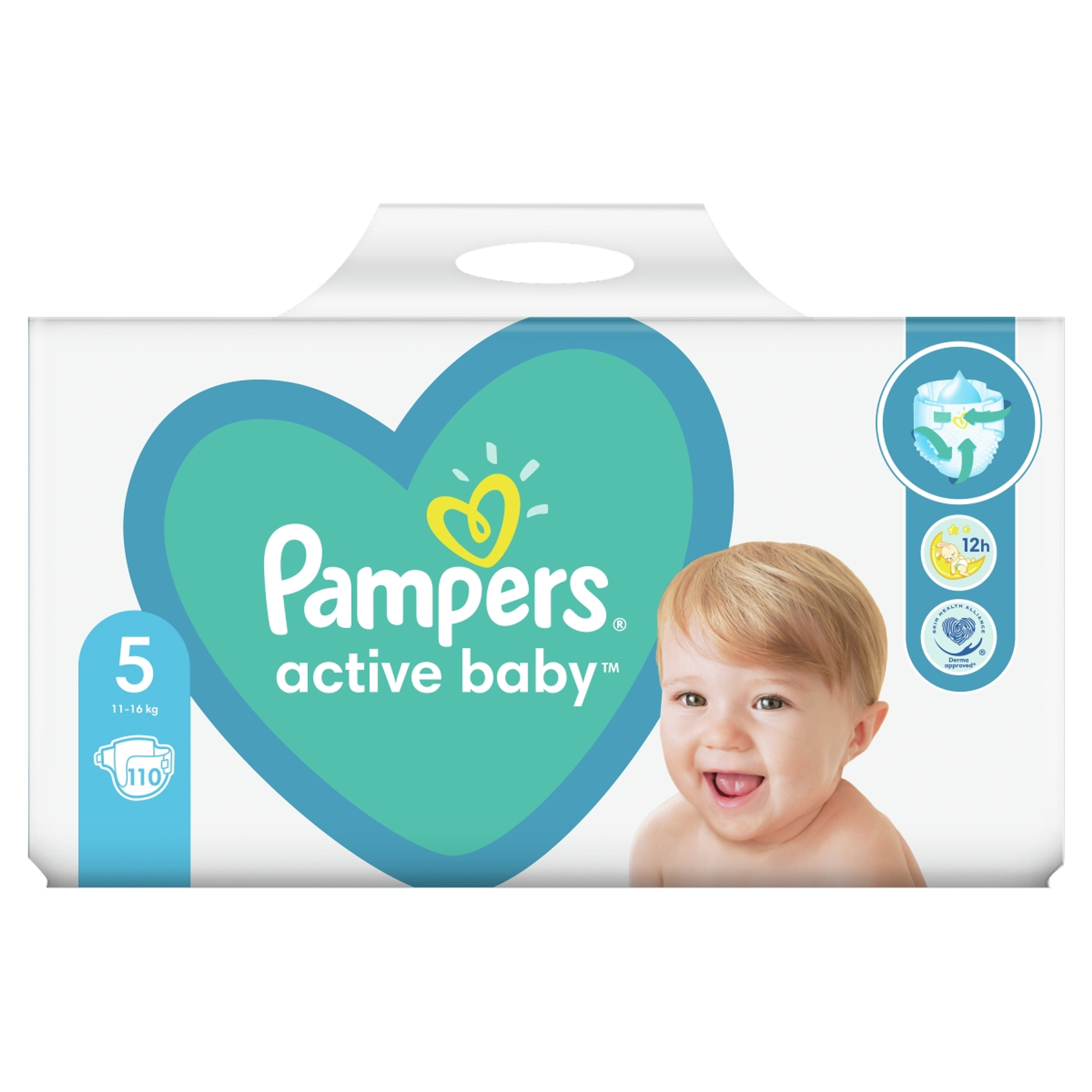 Pampers active baby mega pack+ 5-os 11-16kg - 110 db-1