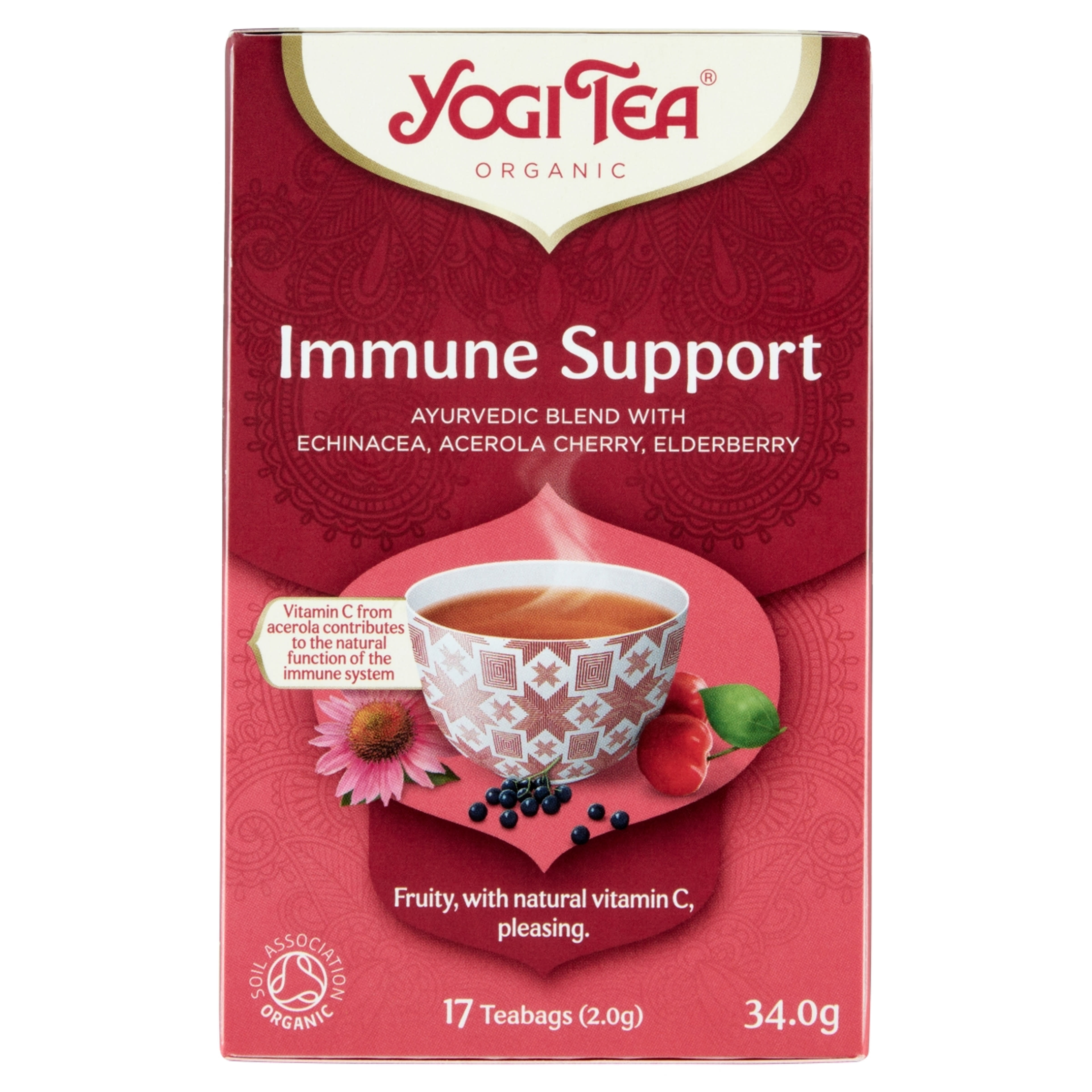 Yogi Tea BIO immunerősítő tea 17 filter - 34 g