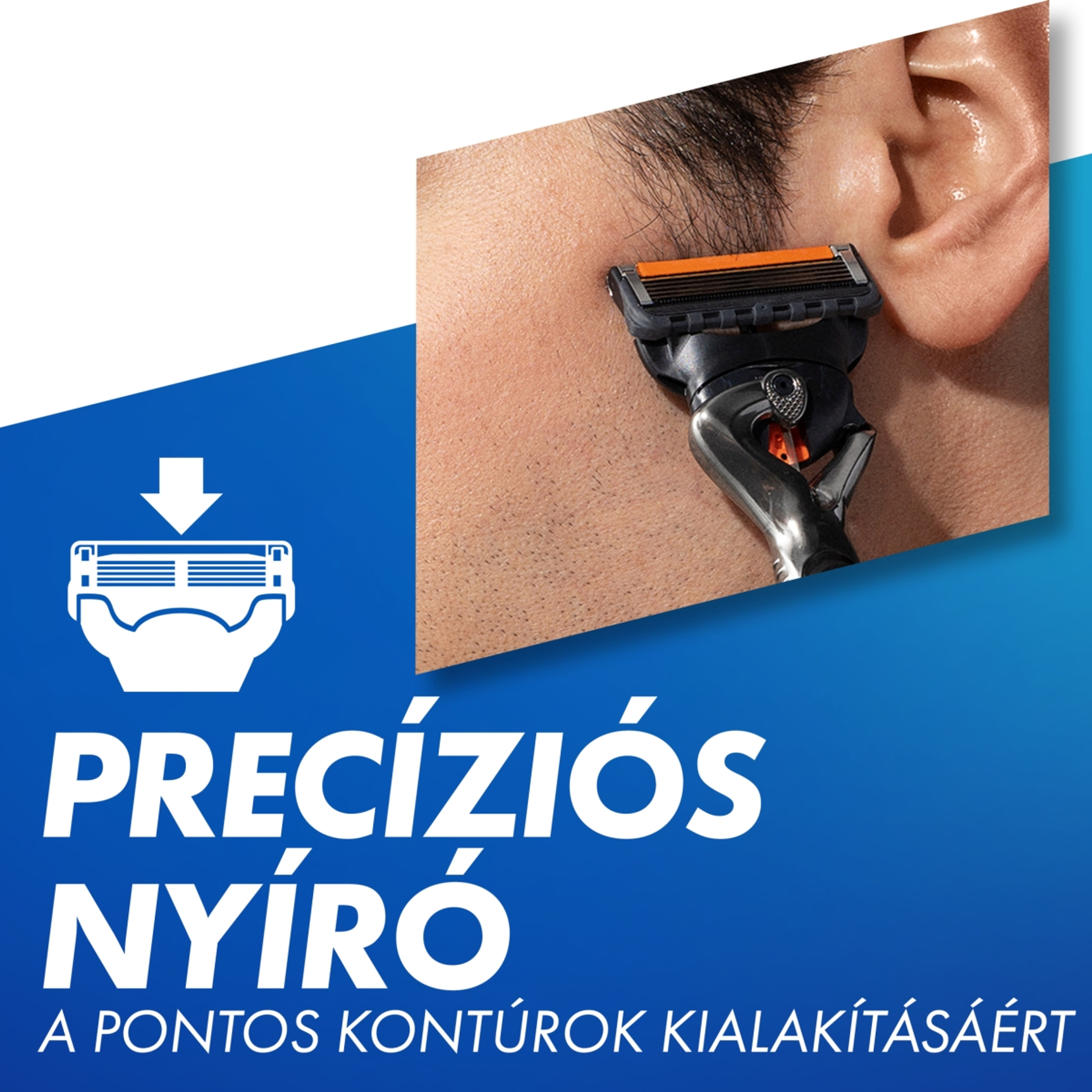 Gillette ProGlide férfi borotvakészülék és 10 db borotvabetét - 1 db-7