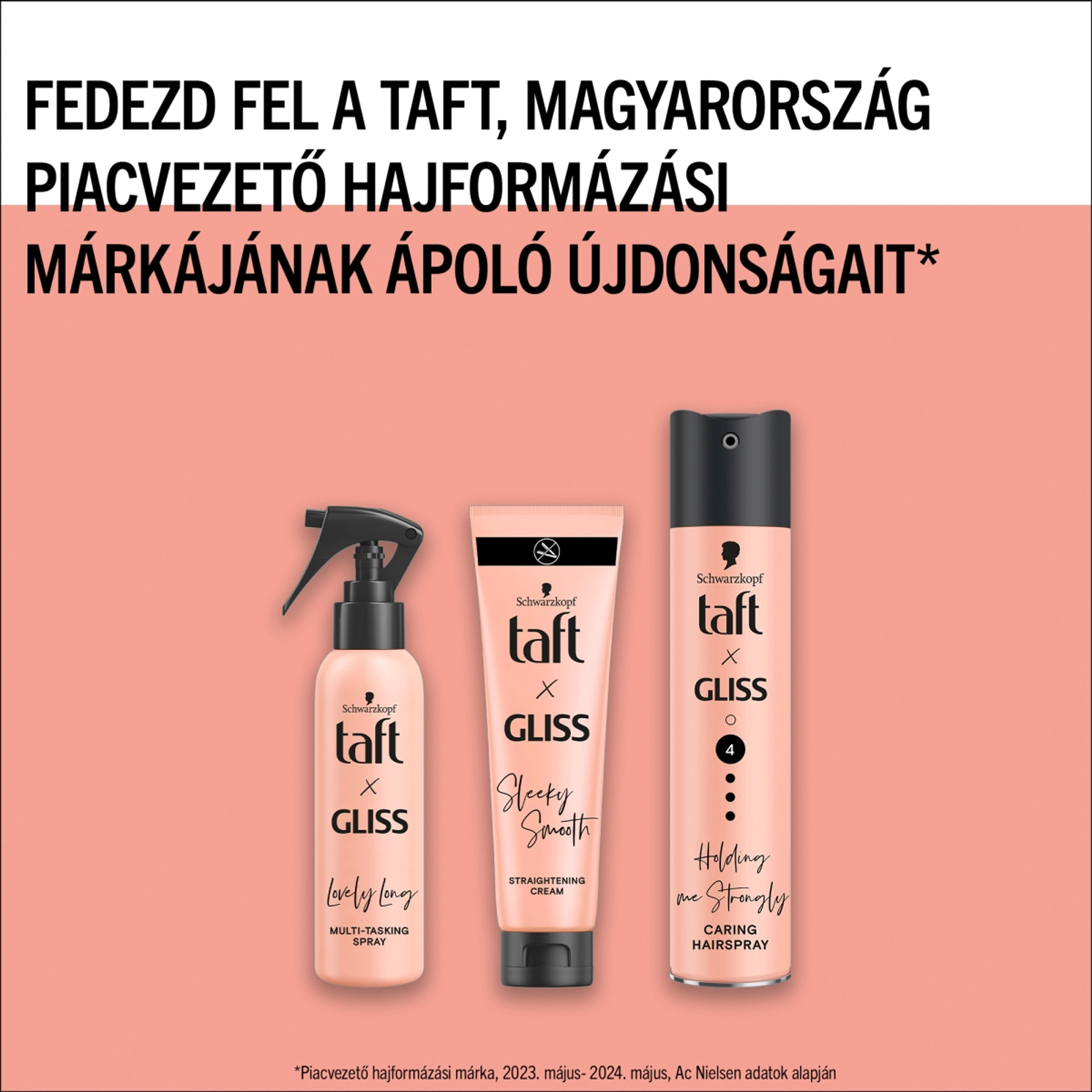Schwarzkopf Taft x Gliss ápoló hajlakk - 250 ml-7