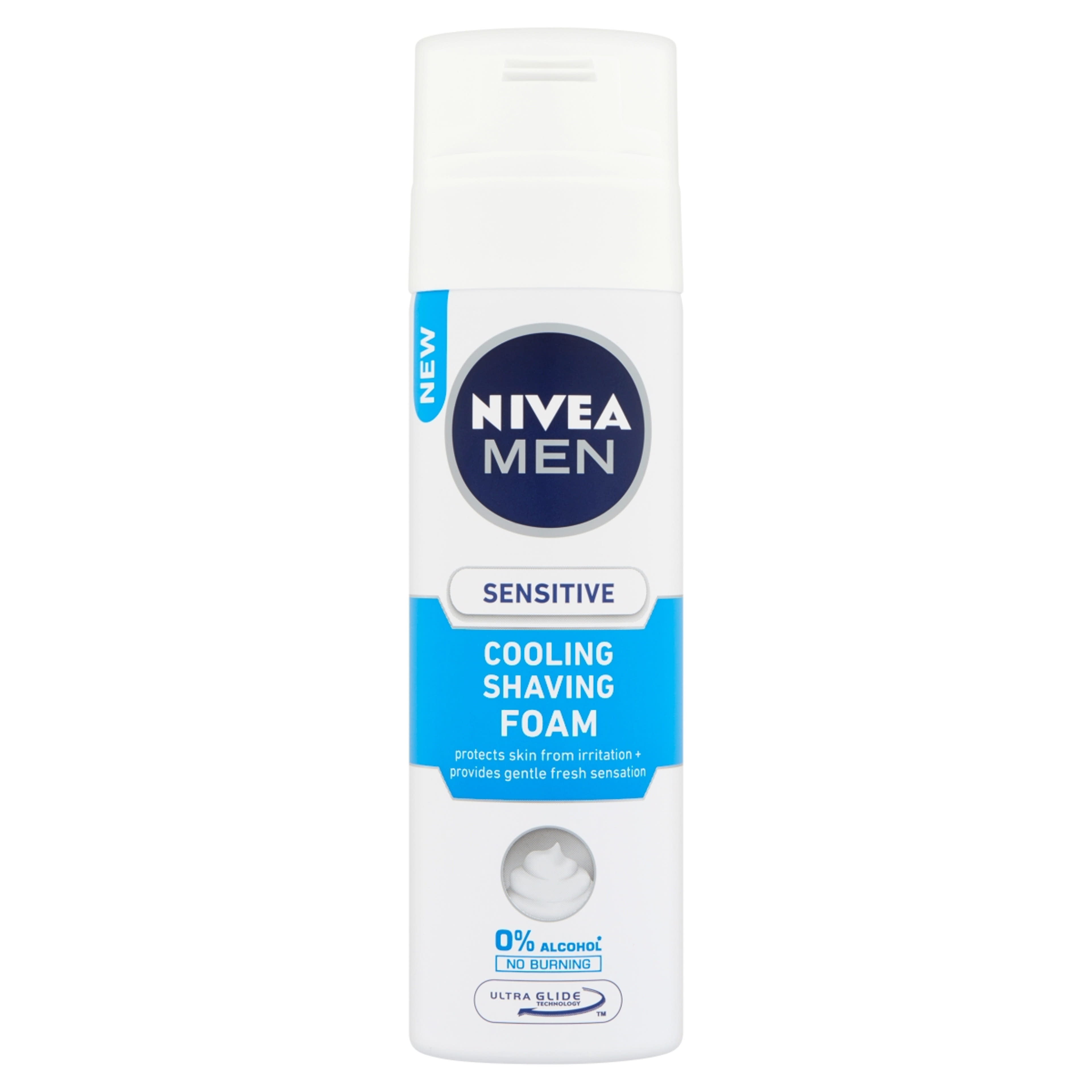NIVEA MEN Sensitive Cooling Borotvahab - 200 ml