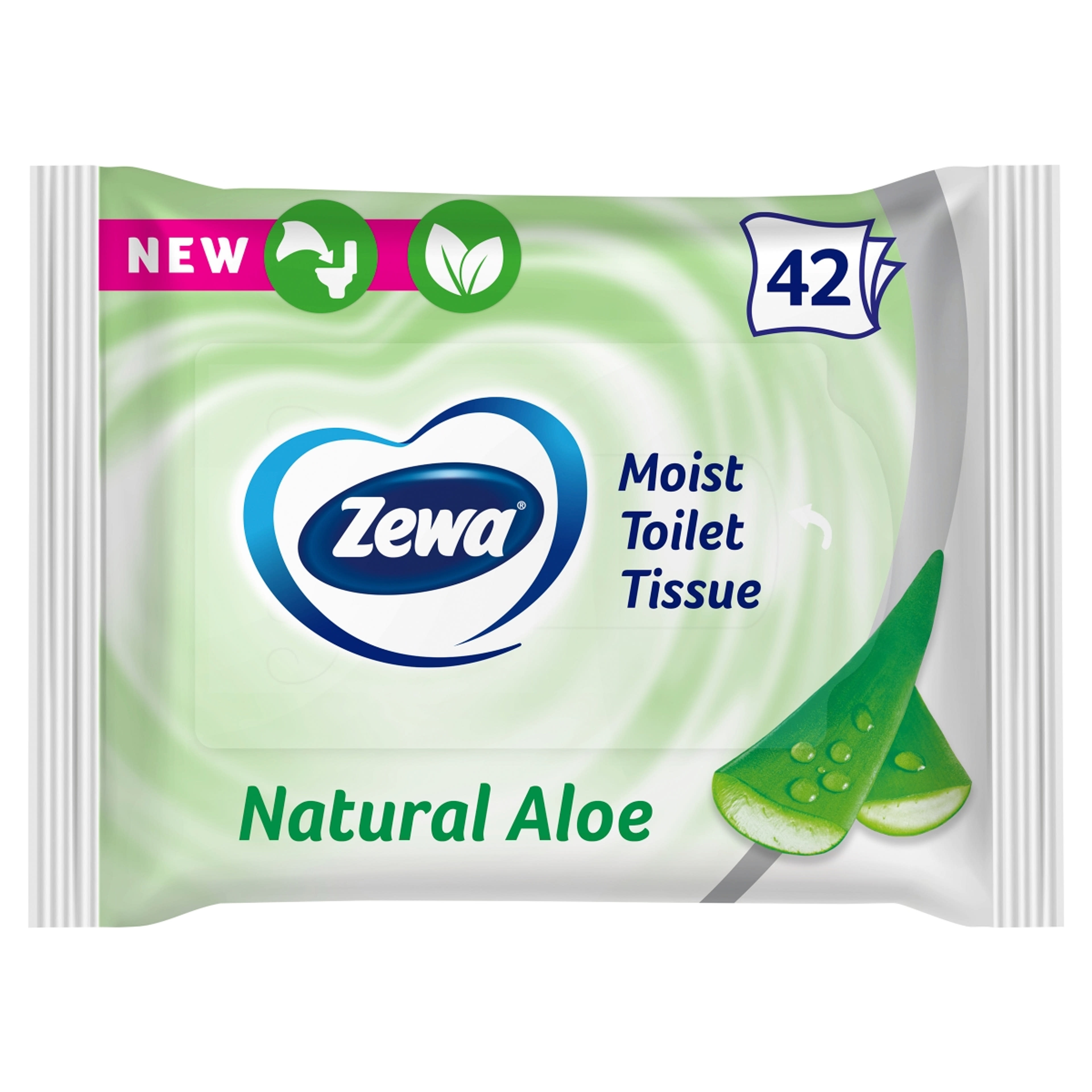 Zewa Aloe Vera nedves toalettpapapír - 42 db-6