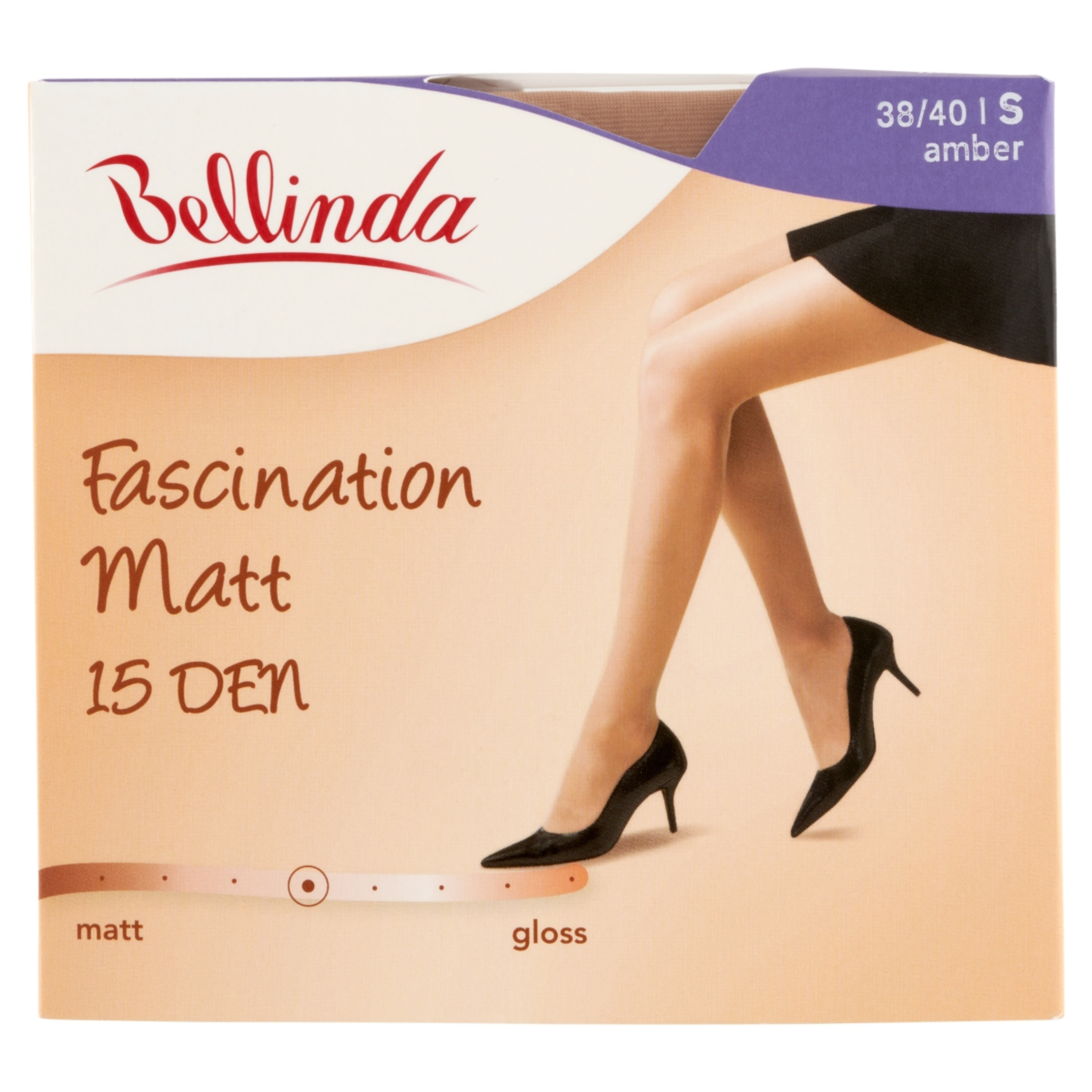 Bellinda Fascination Matt 15 Den Amber S Harisnya - 1 db-1