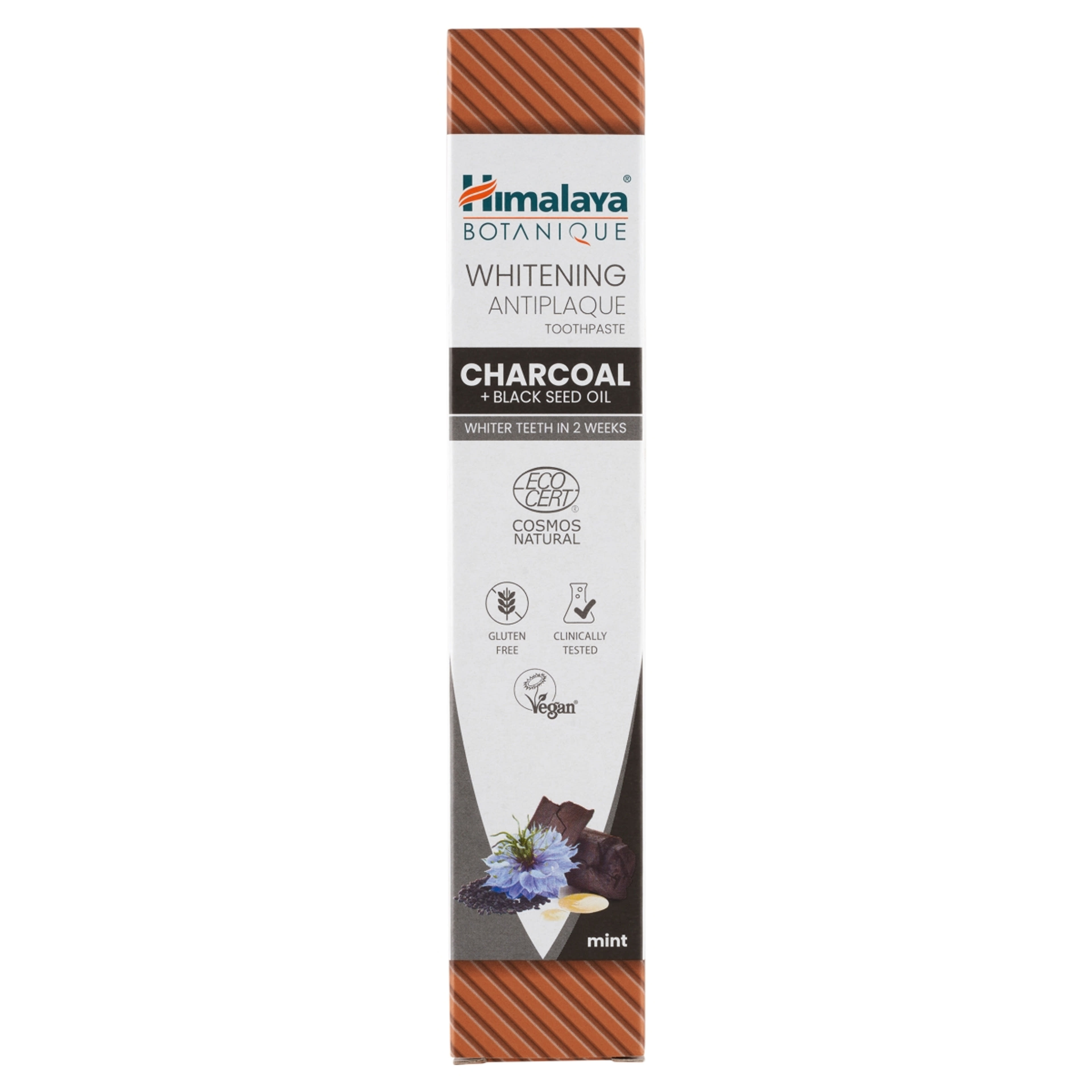 Himalaya Botanique lepedékeltávolító fogkrém faszénnel - 75 ml-1