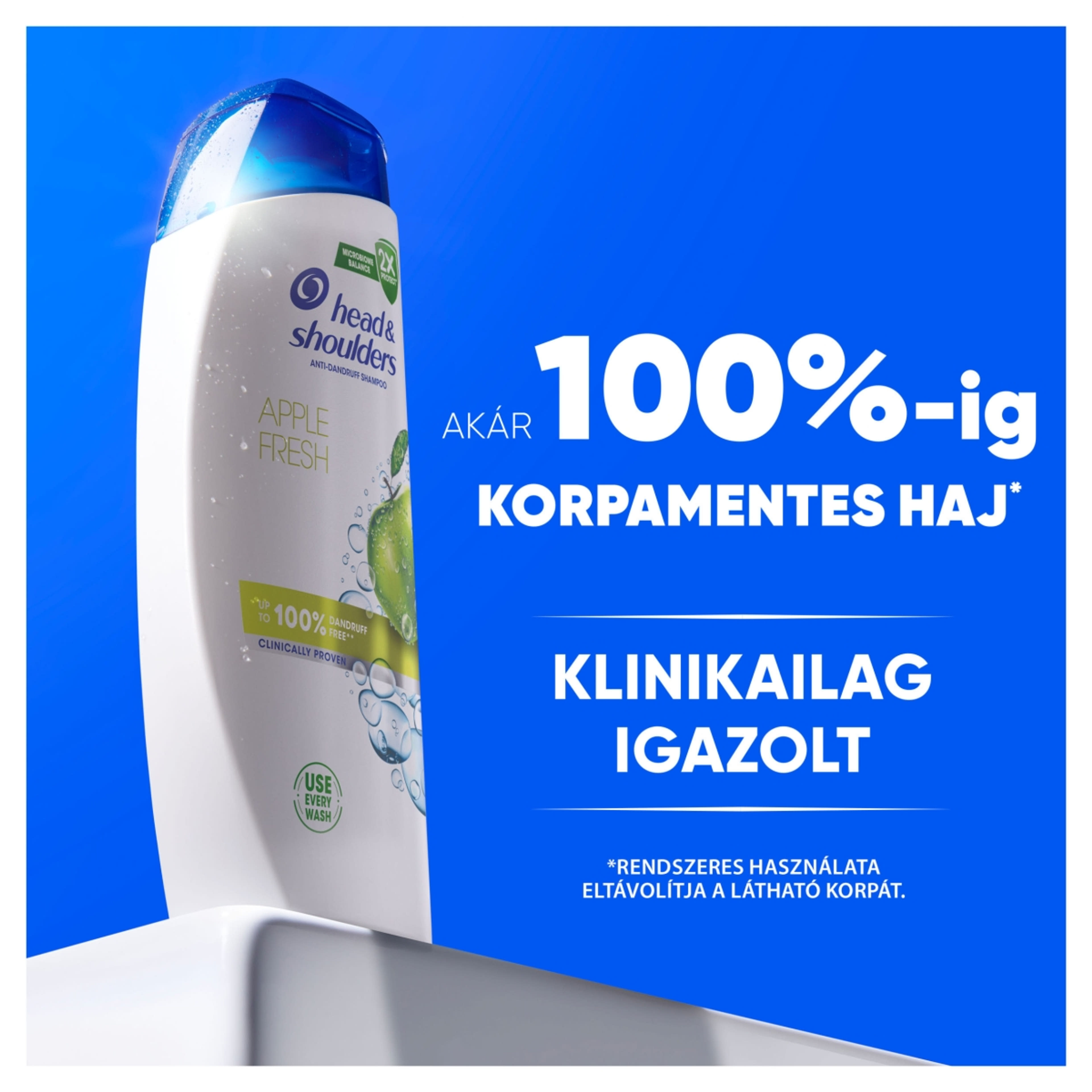 Head & Shoulders Apple Fresh Korpásodás Elleni sampon - 400 ml-2