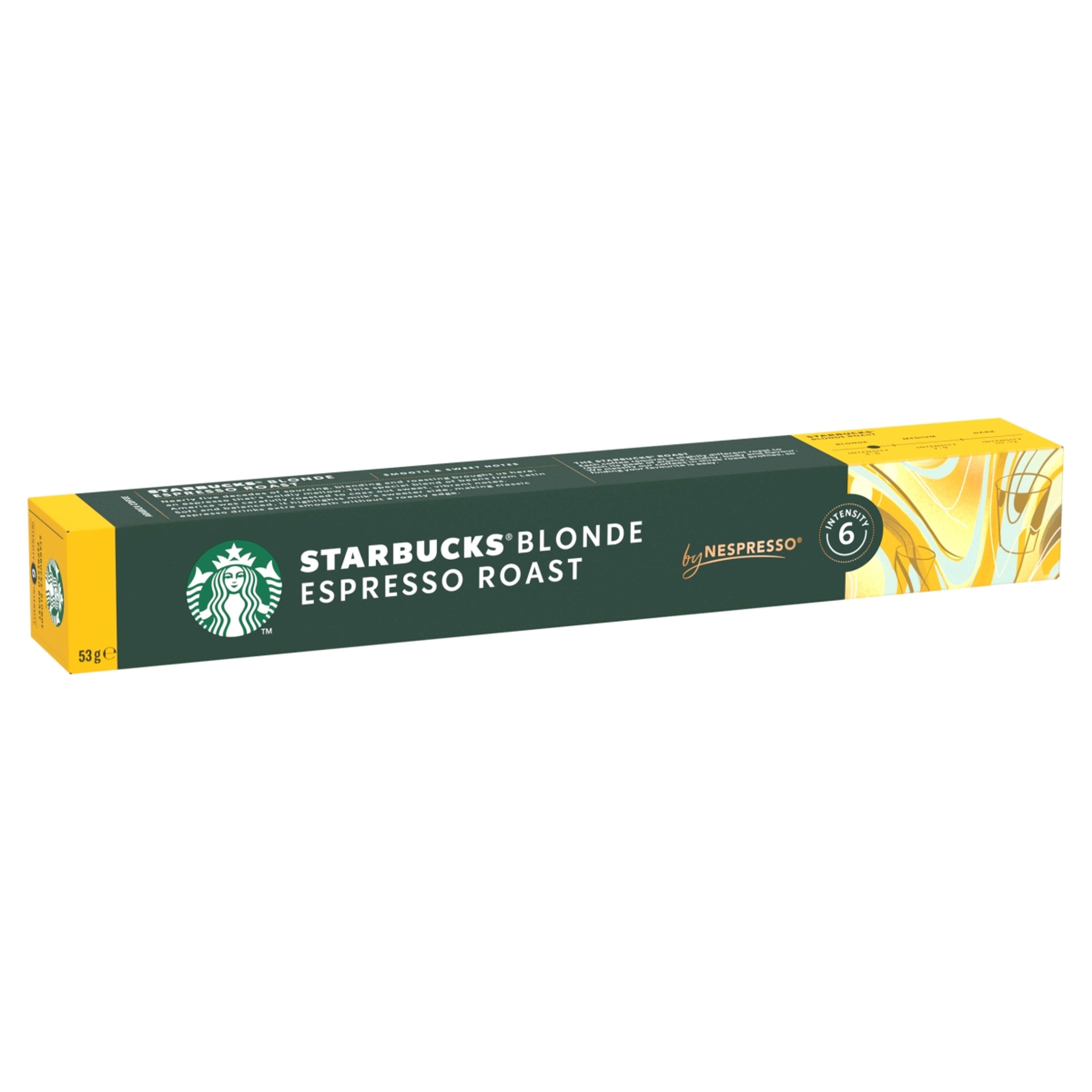 Starbucks by Nespresso Blonde Espresso kávékapszula - 10 db-3