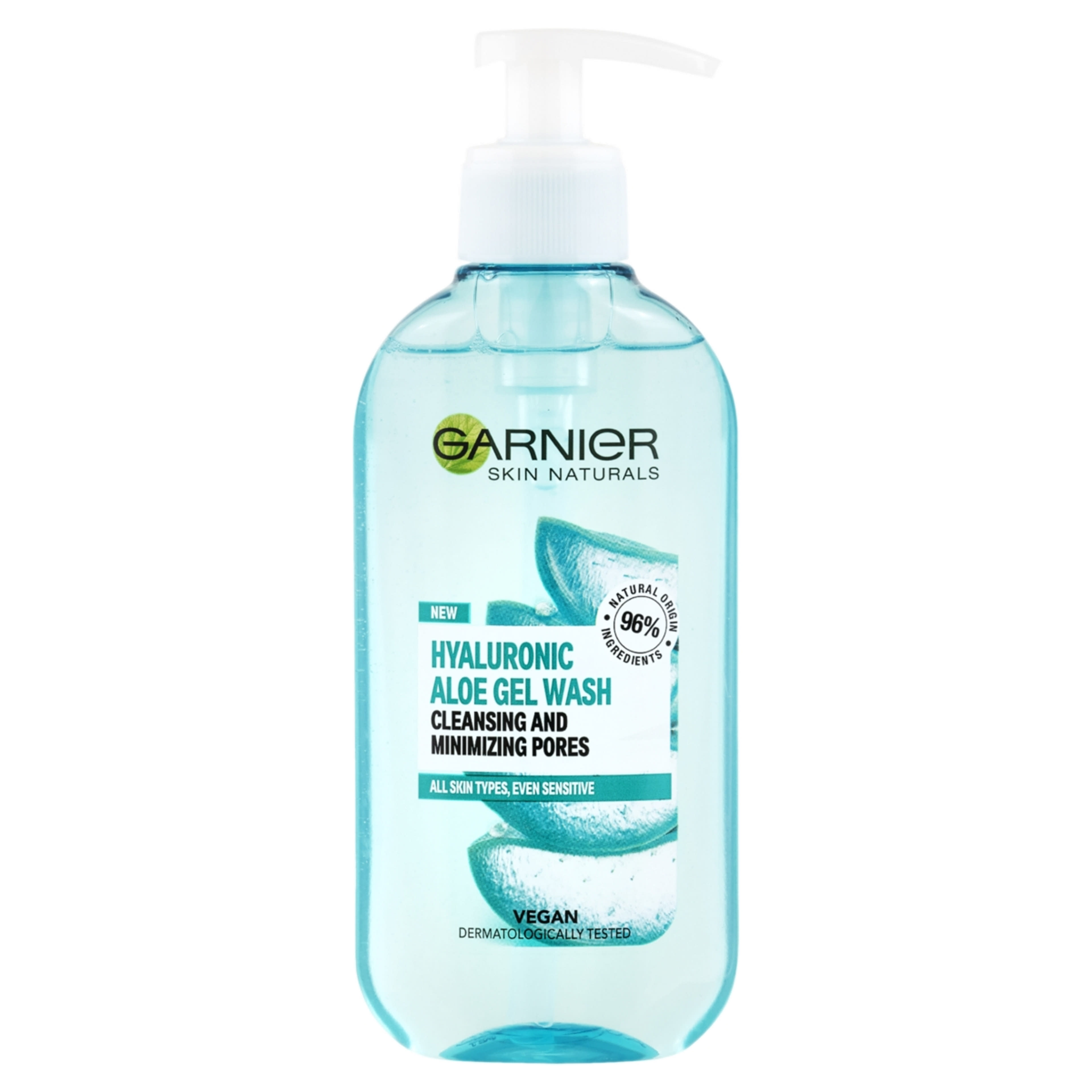 Garnier Skin Naturals Hyaluronic Aloe arctisztító gél - 200 ml