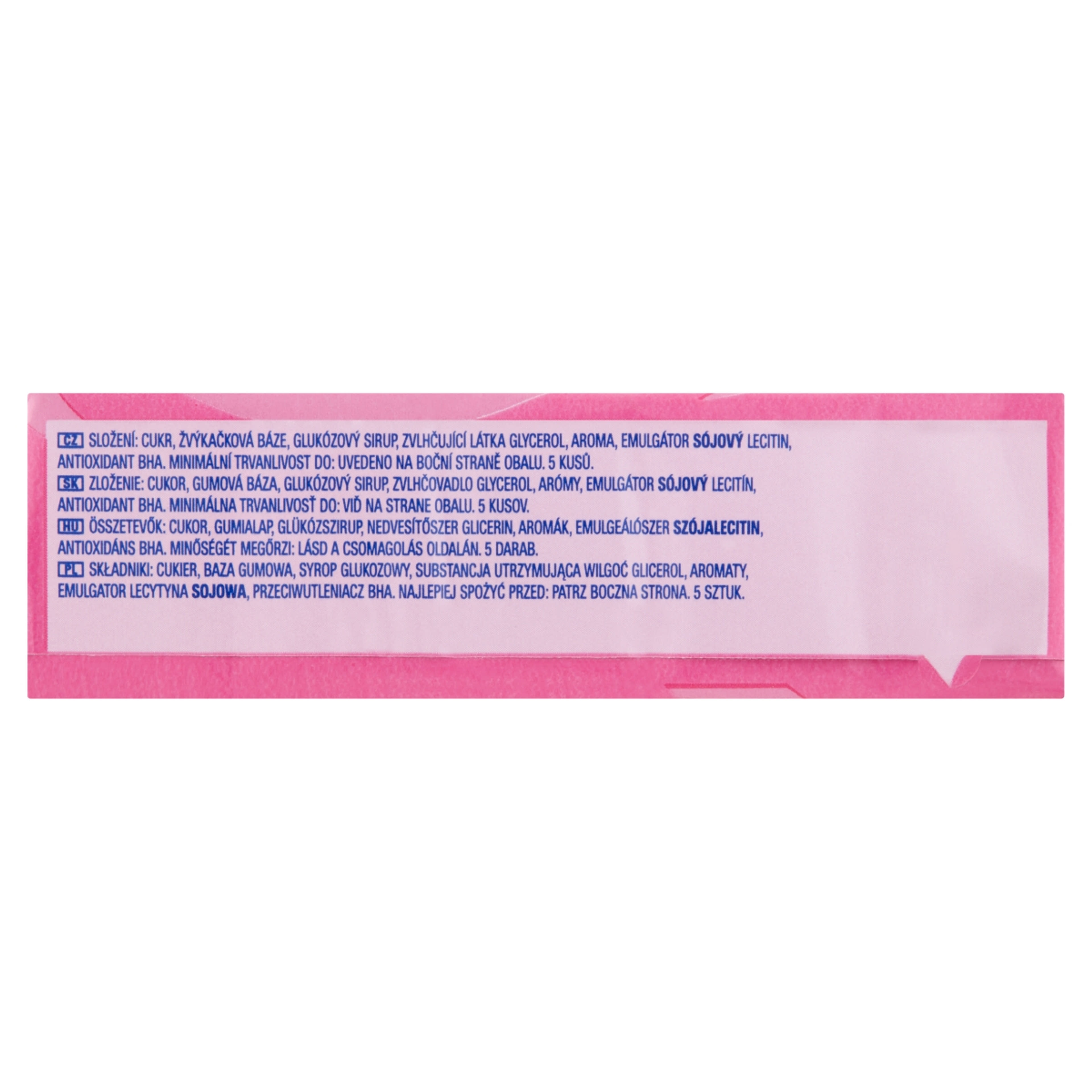 Hubba Bubba gyümölcsízű rágógumi 5 db - 35 g-3