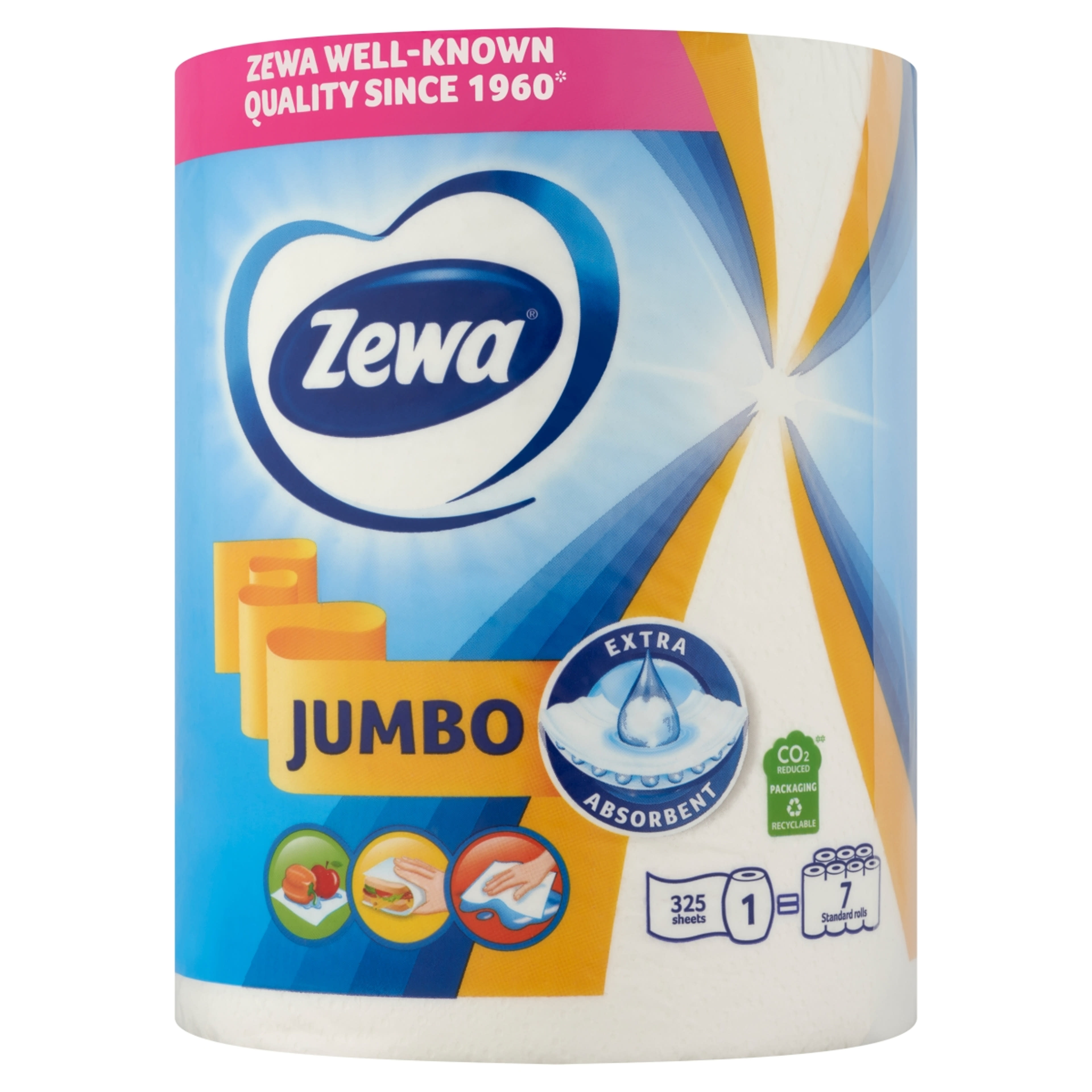 Zewa Jumbo háztartási papírtörlő 2 rétegű - 1 db
