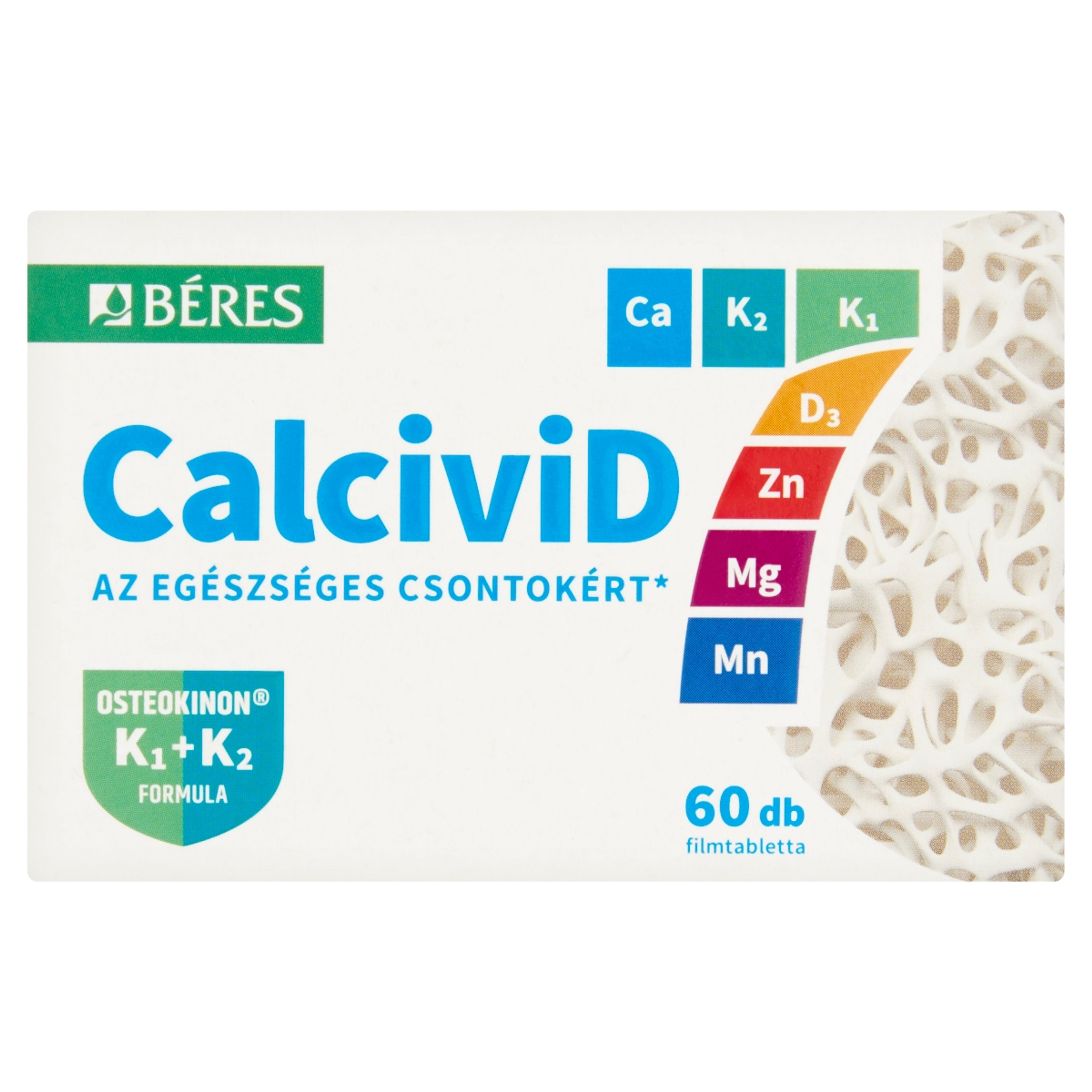 Béres Calcid7 Filmtabletta - 60 db